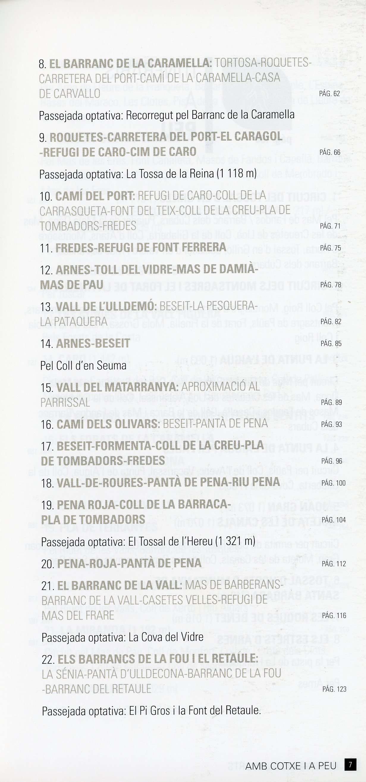 Itineraris pels Ports : Amb cotxe i a peu : Terra Alta, Baix Ebre, Montsià, Matarranya i Baix Maestrat - Miniatura 3