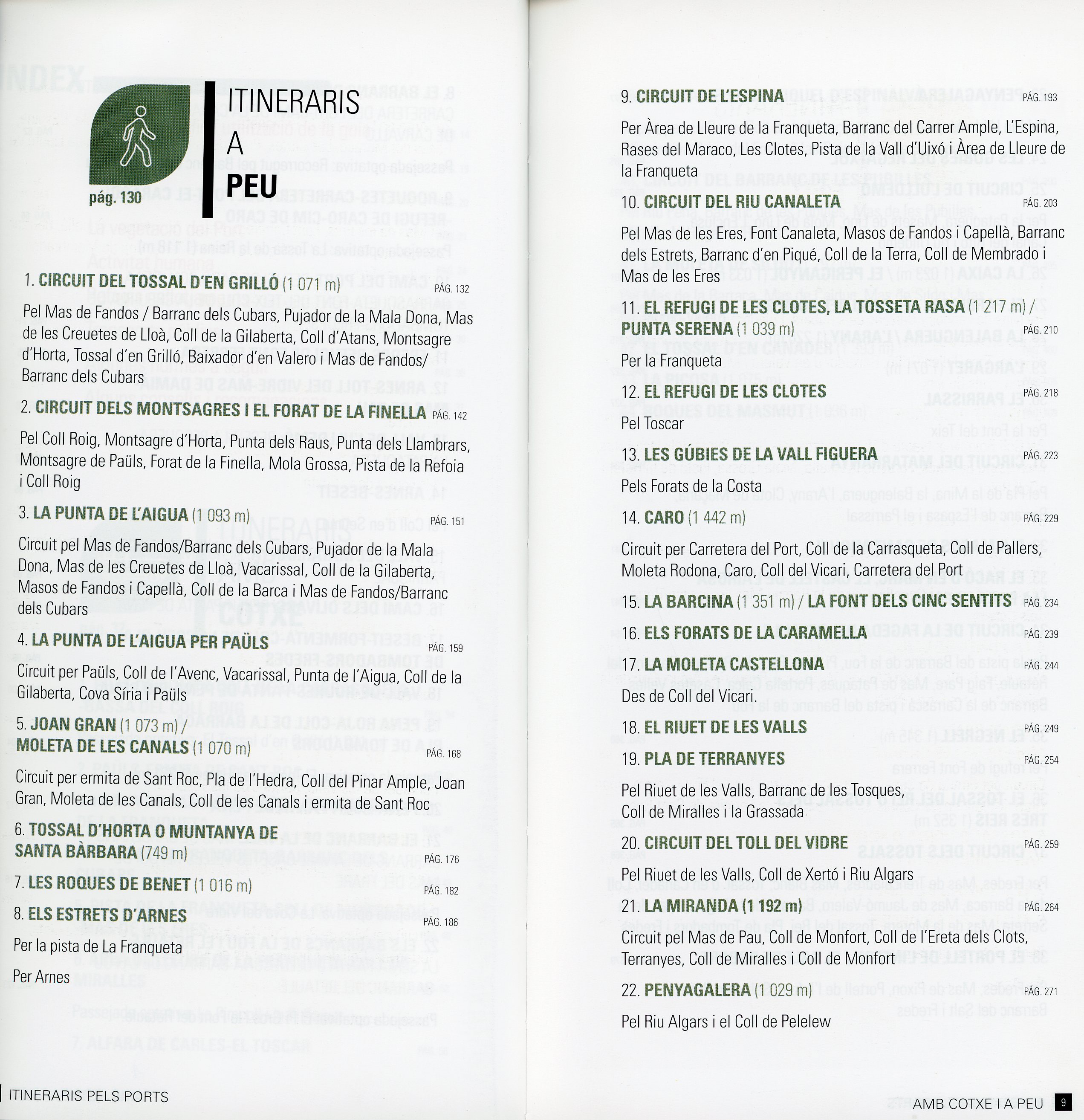 Itineraris pels Ports : Amb cotxe i a peu : Terra Alta, Baix Ebre, Montsià, Matarranya i Baix Maestrat - Miniatura 4