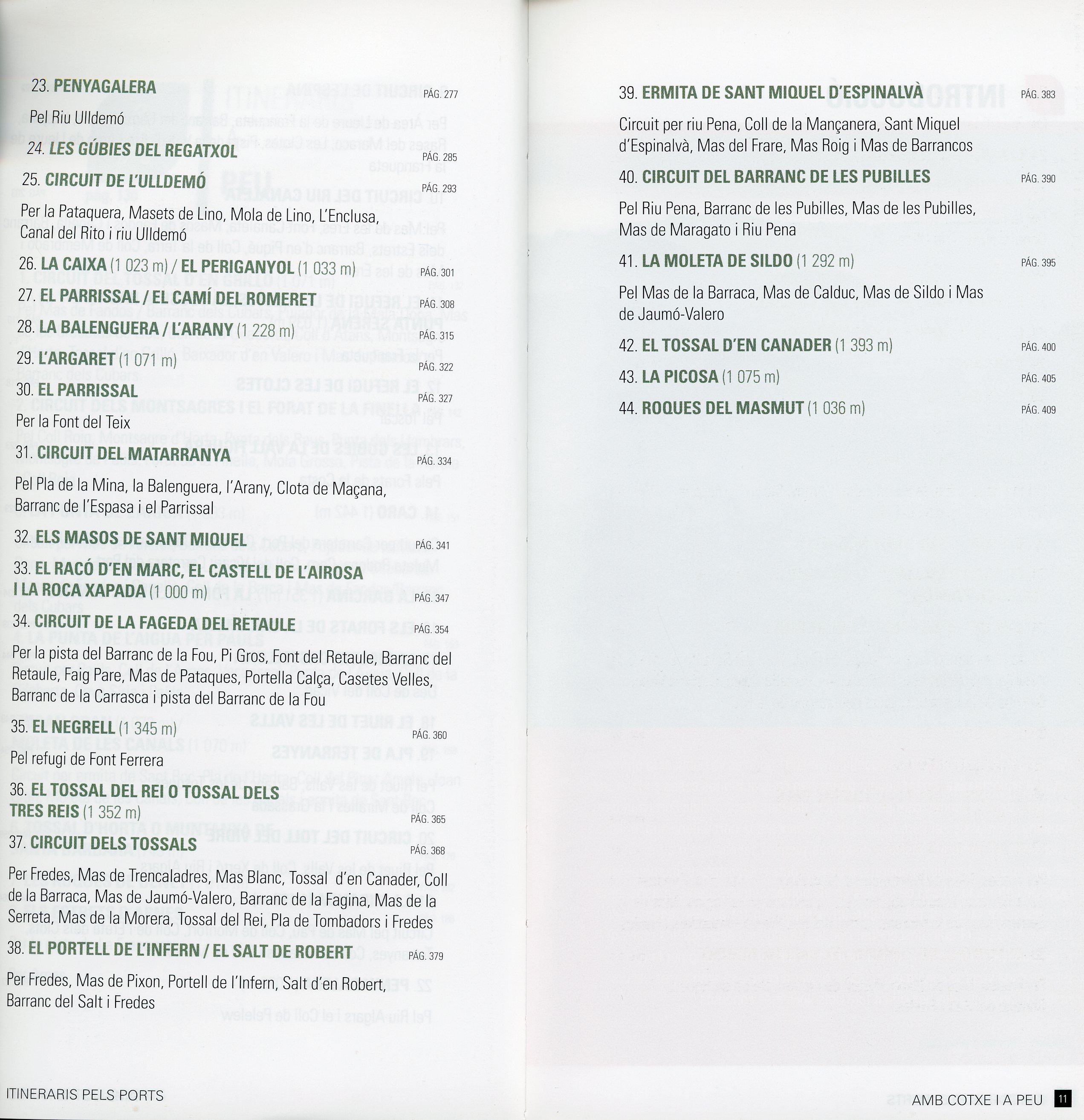 Itineraris pels Ports : Amb cotxe i a peu : Terra Alta, Baix Ebre, Montsià, Matarranya i Baix Maestrat - Miniatura 5