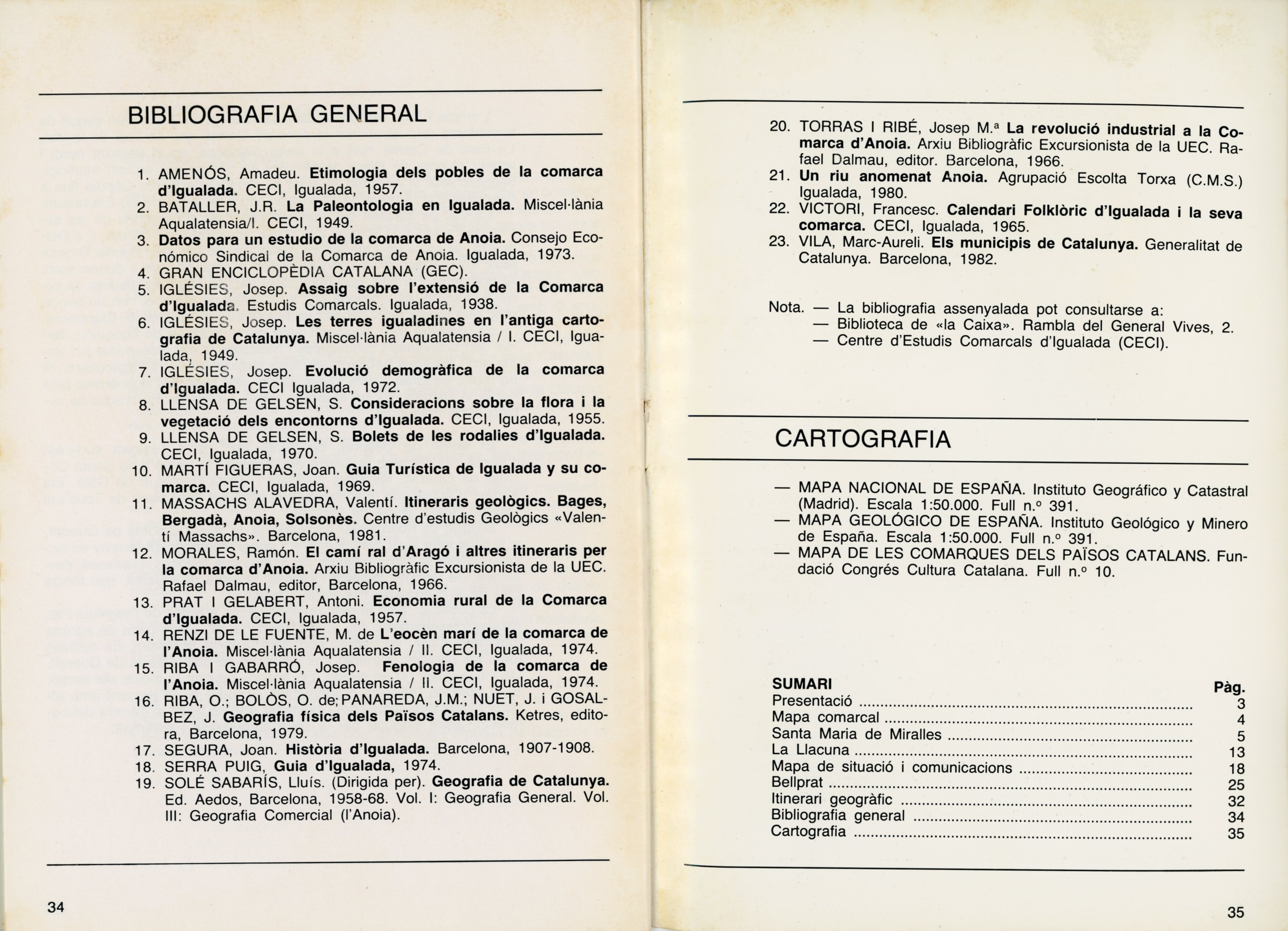 Itineraris per la comarca de l'Anoia : Santa Maria de Miralles · La Llacuna · Bellprat - Miniatura 3