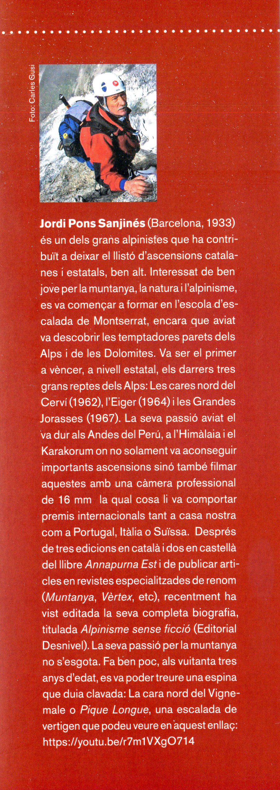 Jordi Pons : Annapurna Est : Un vuit mil verge - Miniatura 3