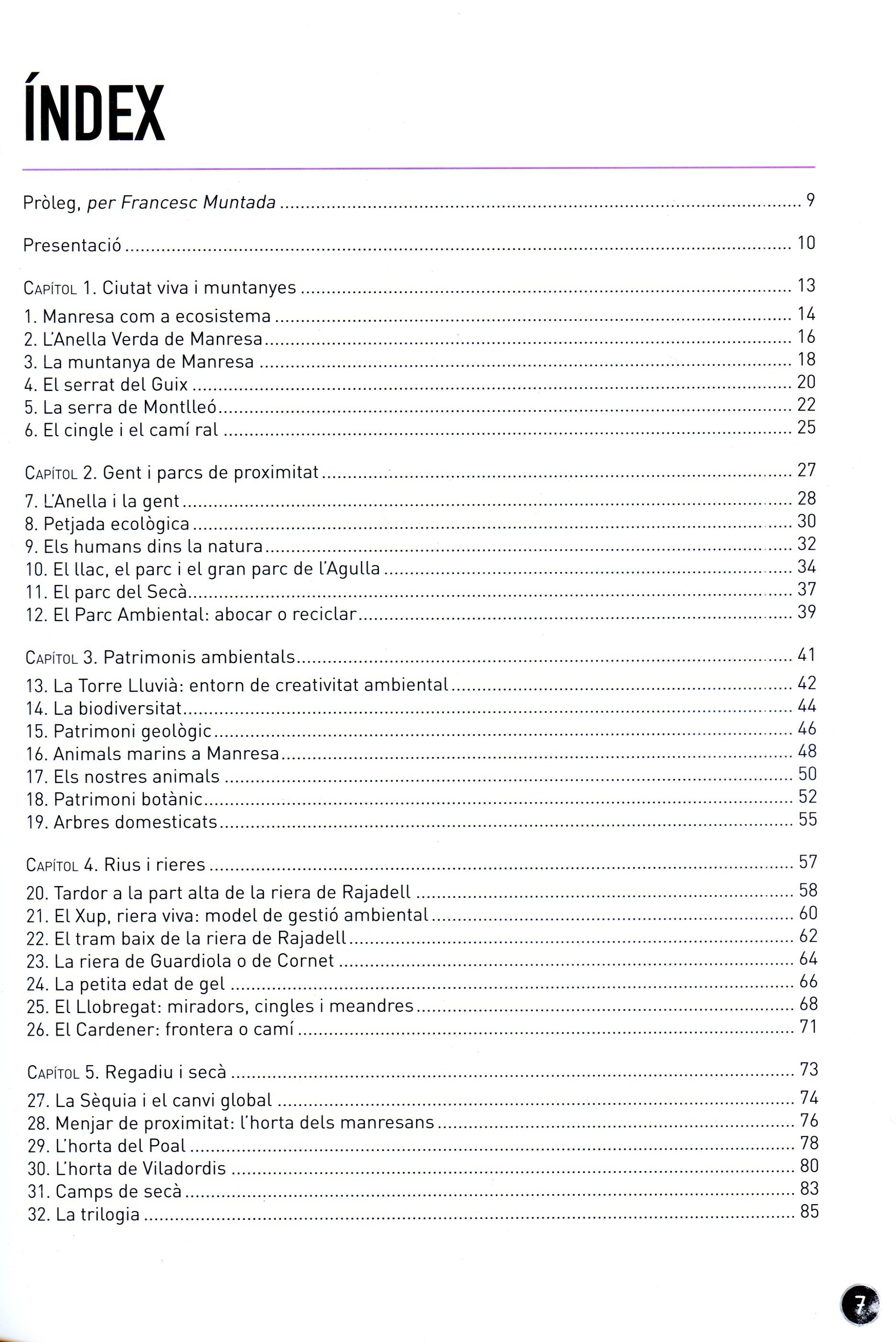anella verda de Manresa, L' : 40 retrats d'un patrimoni ambiental - Miniatura 2