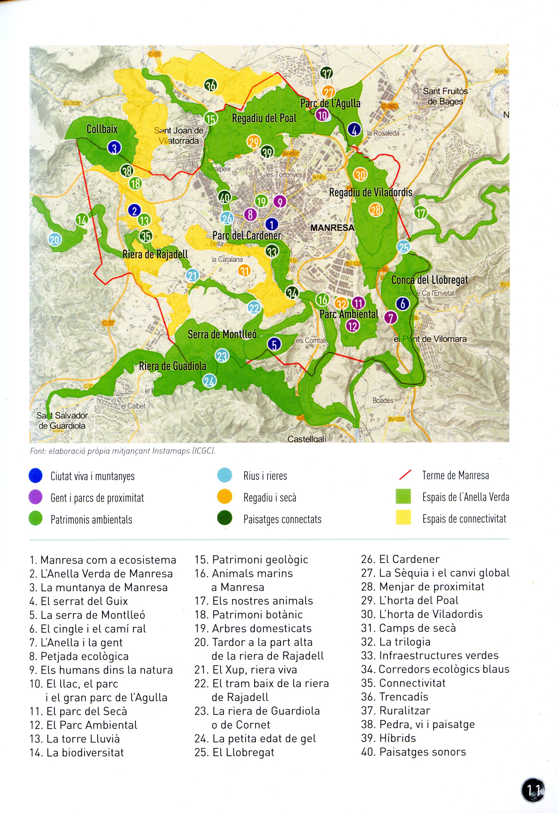 anella verda de Manresa, L' : 40 retrats d'un patrimoni ambiental - Miniatura 5