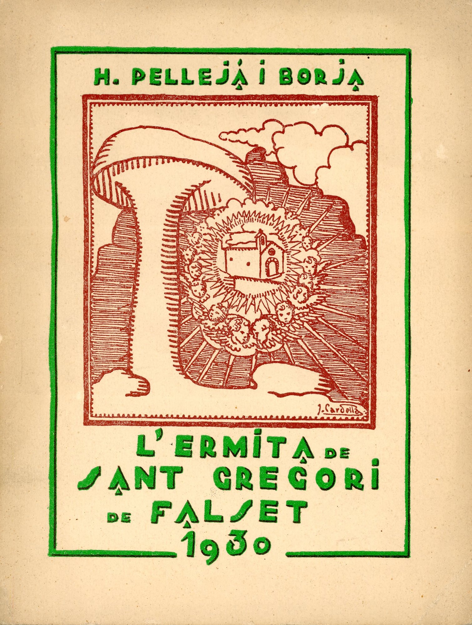 ermita de Sant Gregori de Falset, L' - Portada