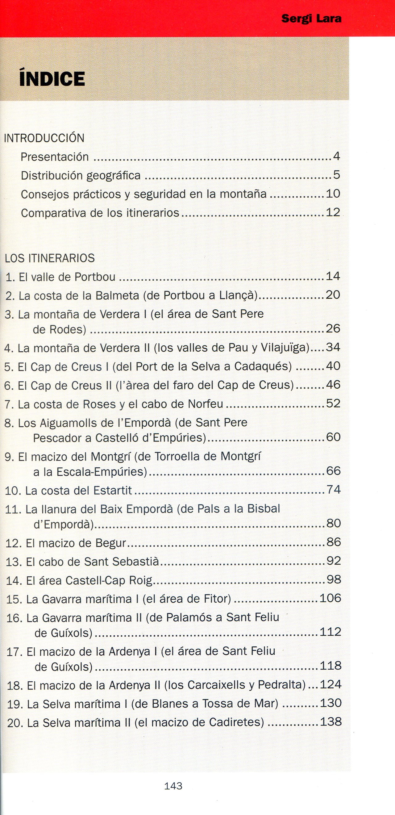 Costa Brava a pie, La : 20 Itinerarios - Miniatura 3