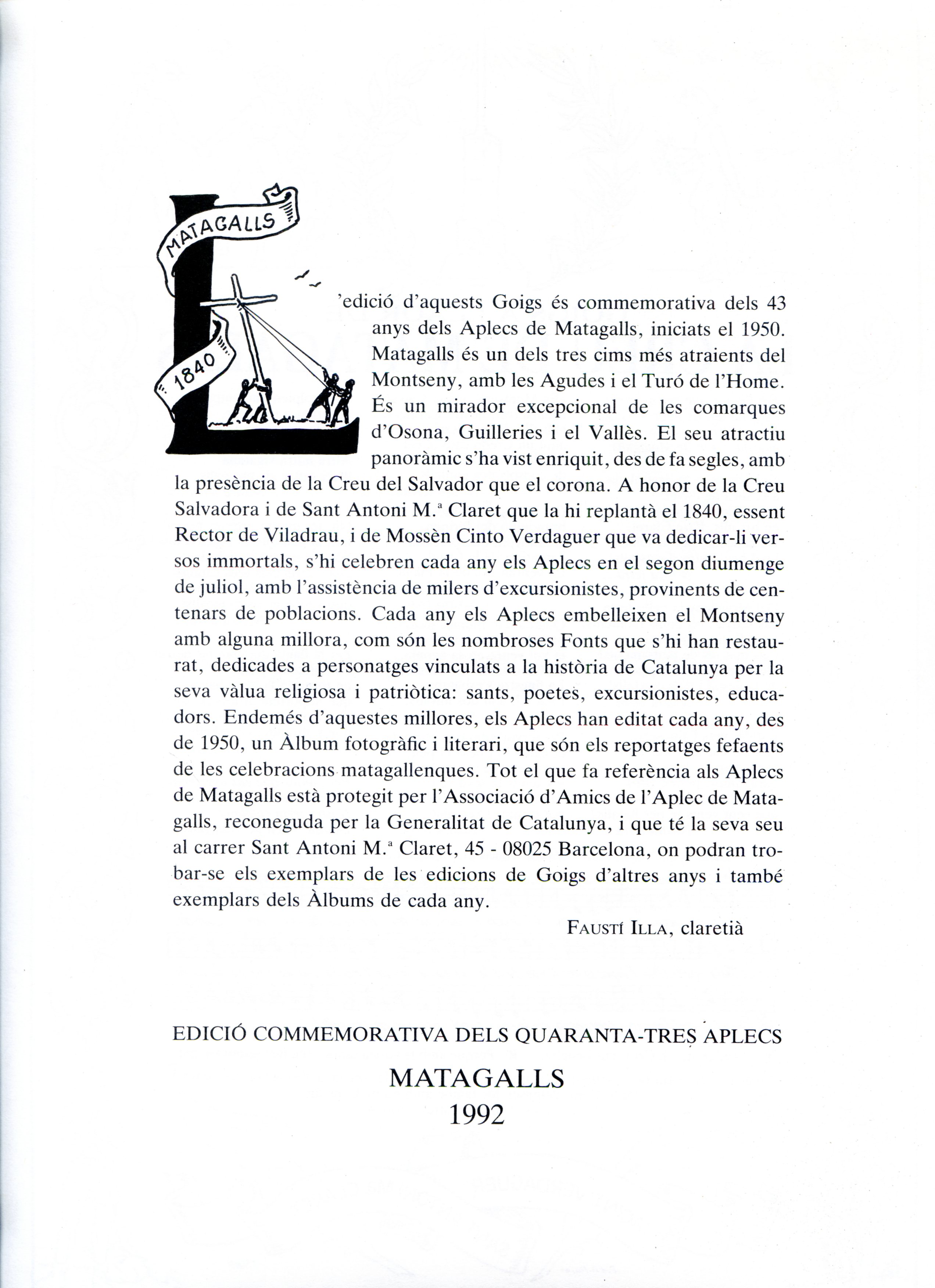 Goigs a llaor de La Creu de Matagalls - Miniatura 2