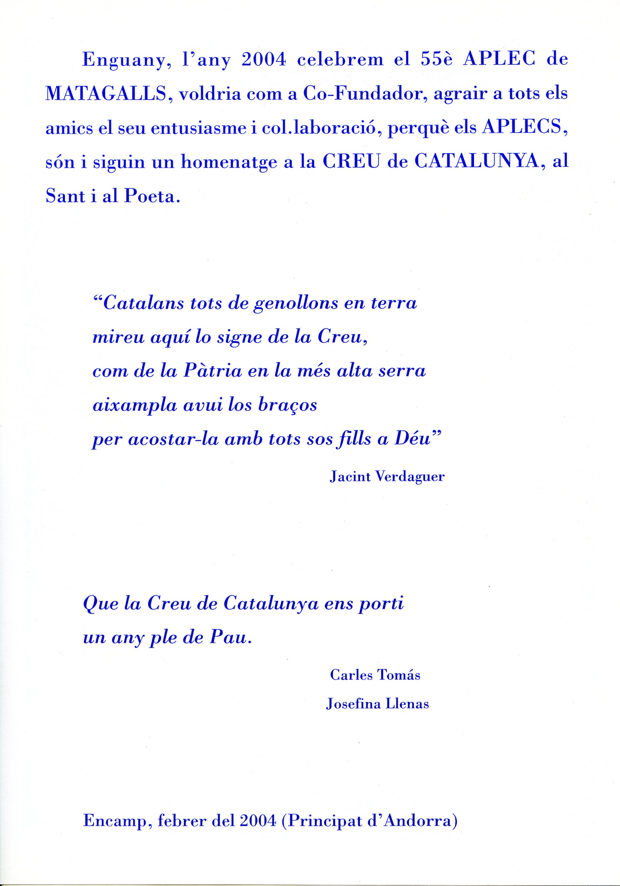 Goigs a llaor de La Creu de Matagalls - Miniatura 2