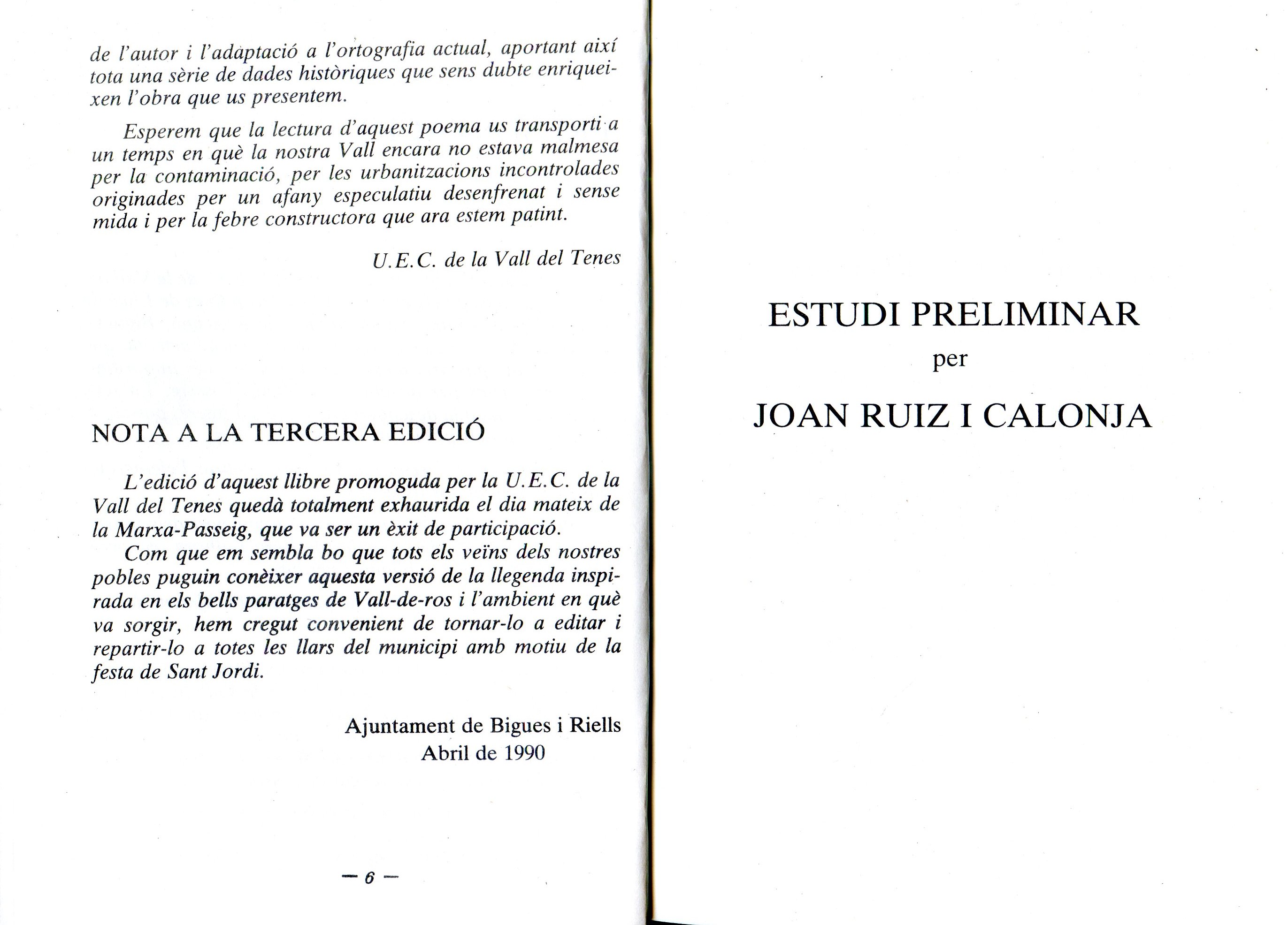 Dona d'aigua, La : Poema líric inspirat en la llegenda del Gorg de les Donzelles de Riells del Fai - Miniatura 3
