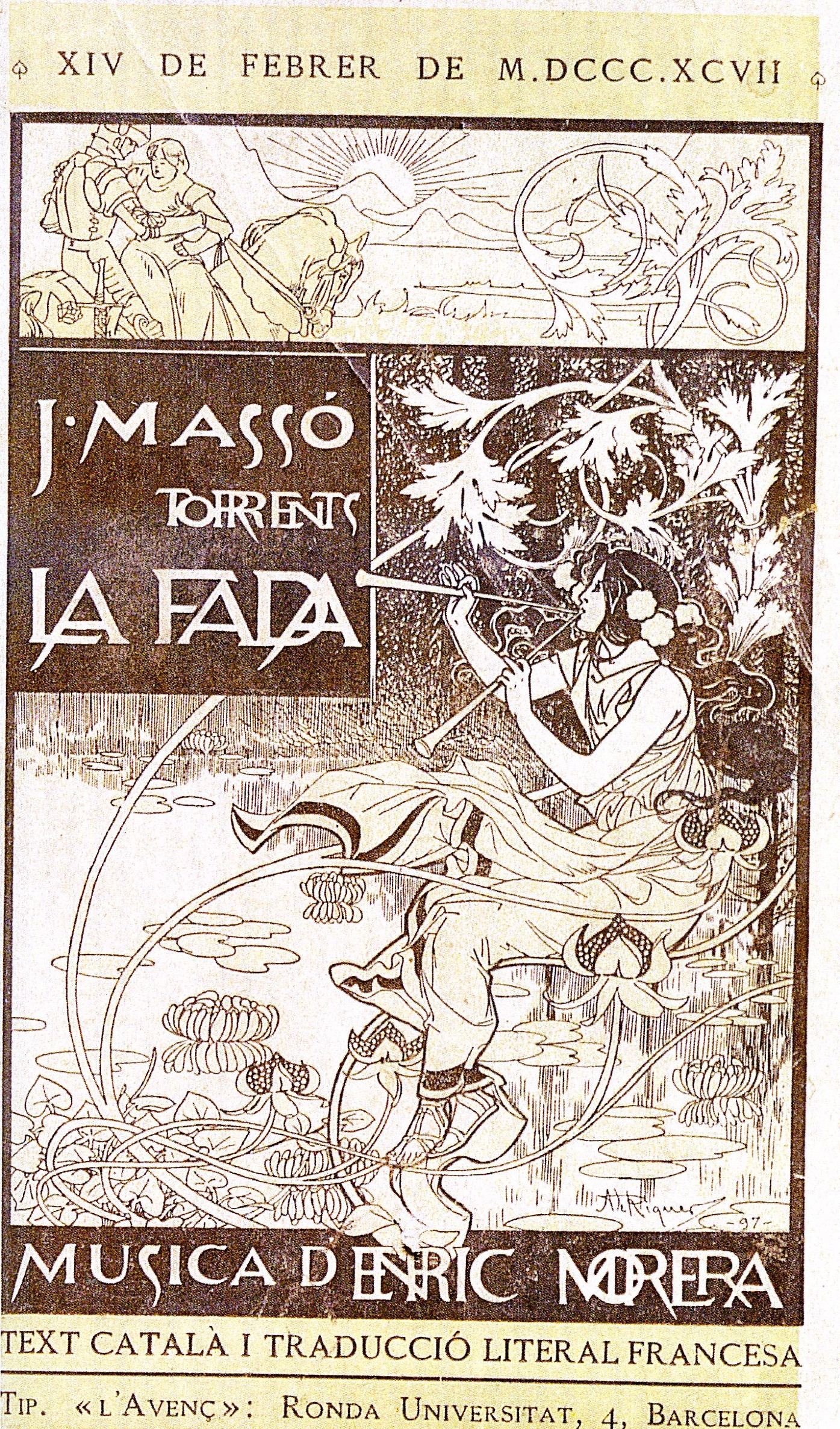 opera catalan La Fada, L' : Aux sources d'une oeuvre moderniste - Miniatura 3