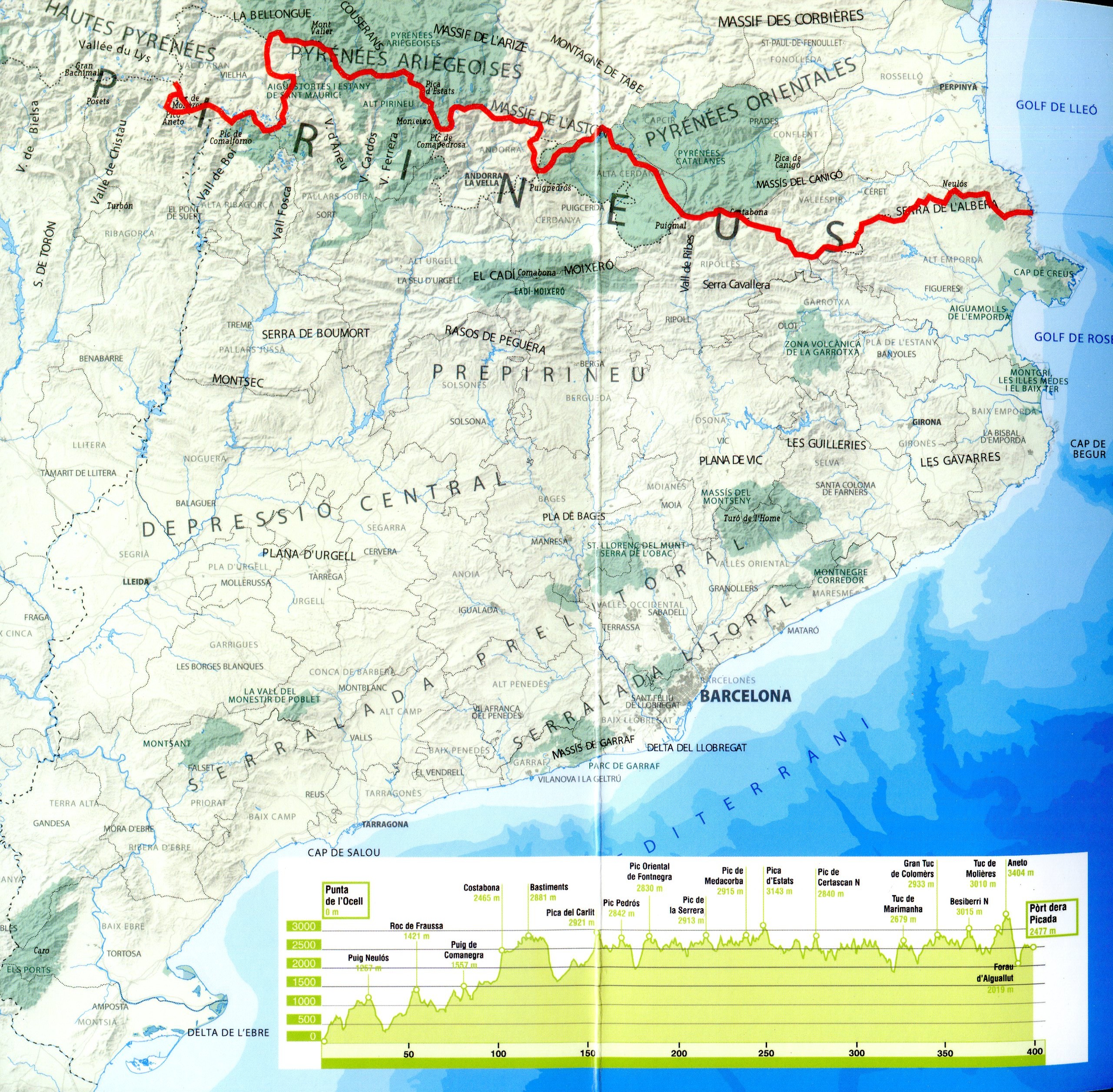 Gran Travessa, La : El Pirineu Català per les crestes : De la Mediterrània a l'Aneto - Miniatura 2
