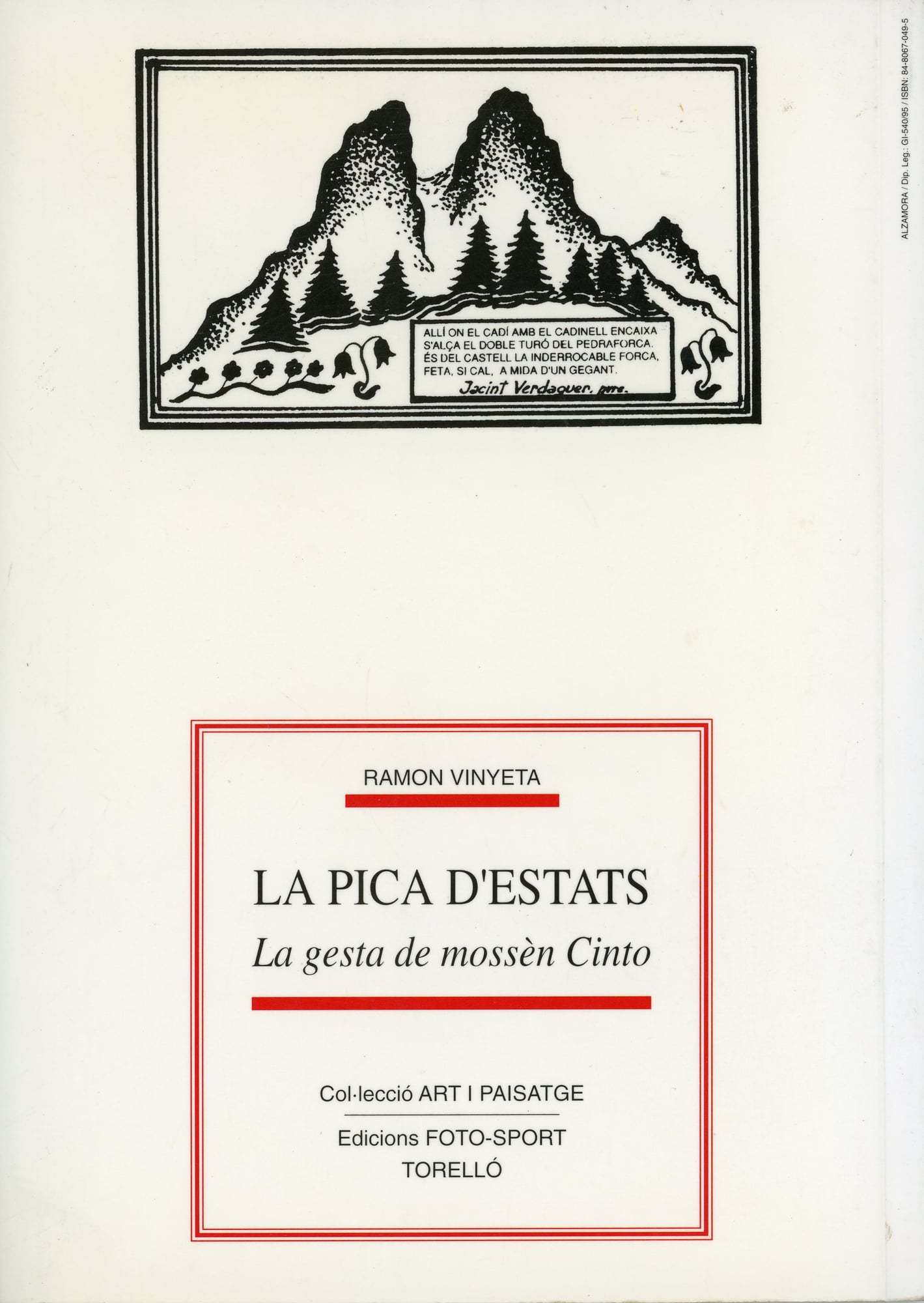 Pica d'Estats, La : La gesta de mossèn Cinto - Miniatura 3