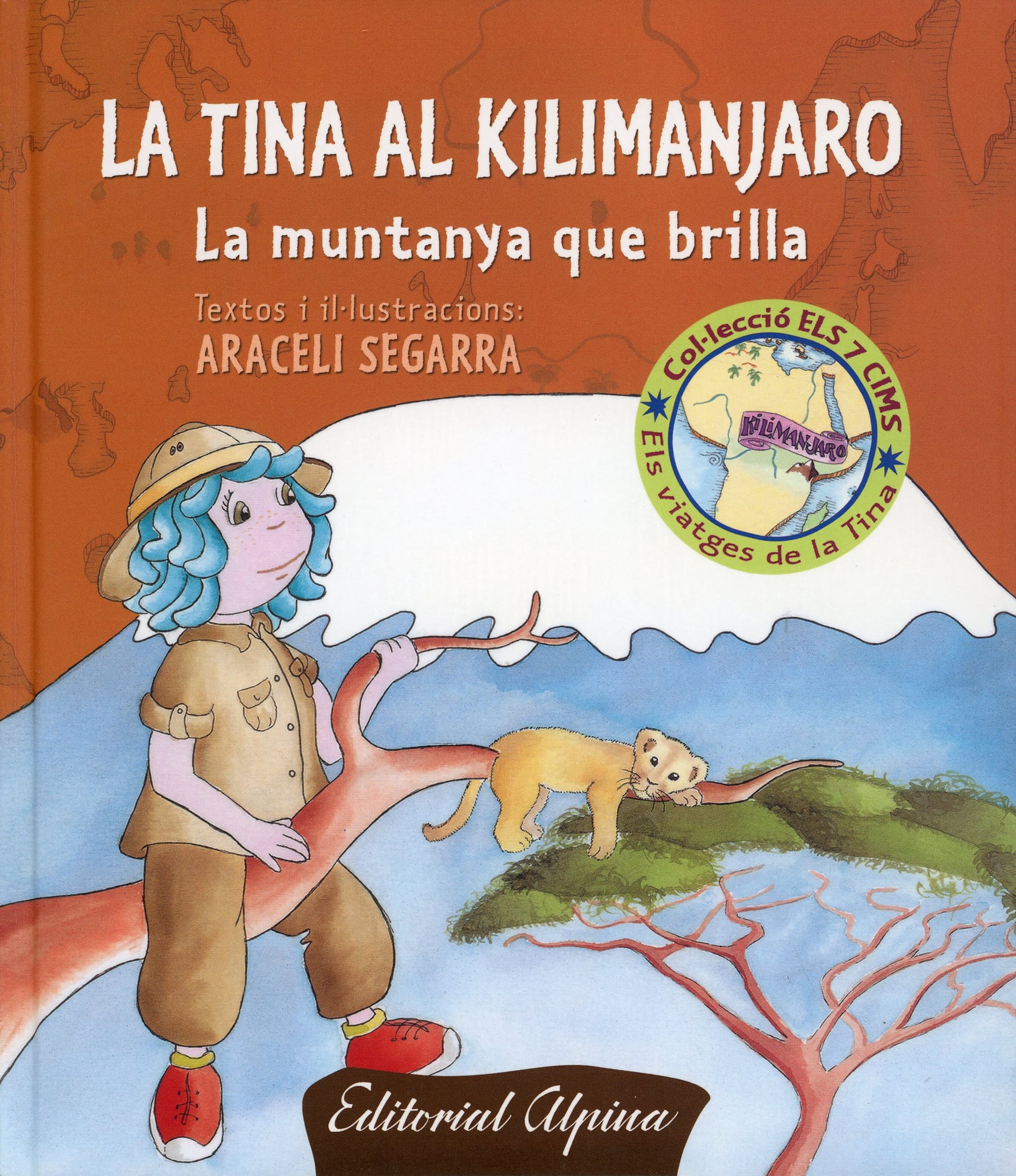 Tina al Kilimanjaro, La : La muntanya que brilla - Portada