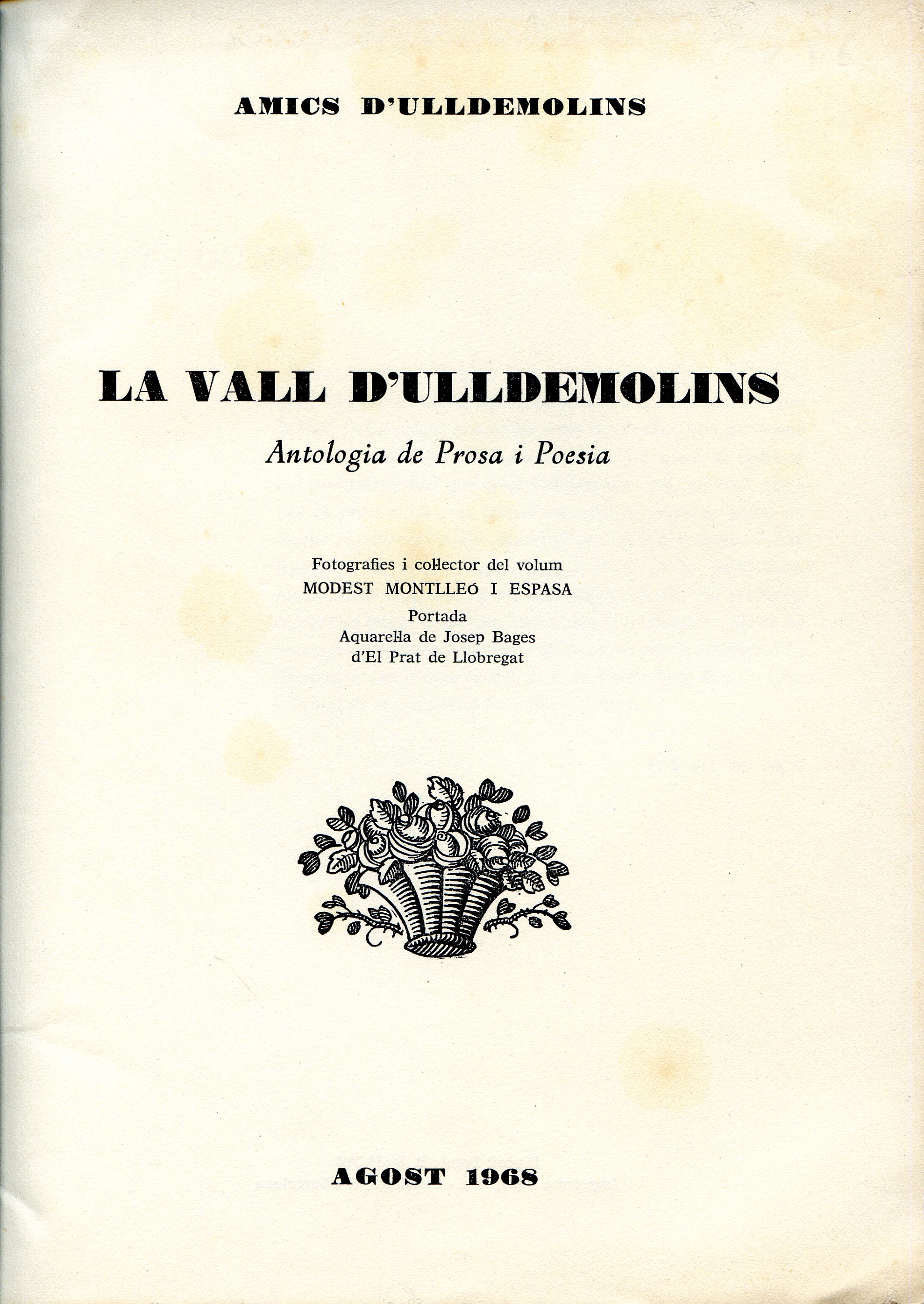 Vall d'Ulldemolins, La : Antologia de Prosa i Poesia - Miniatura 2