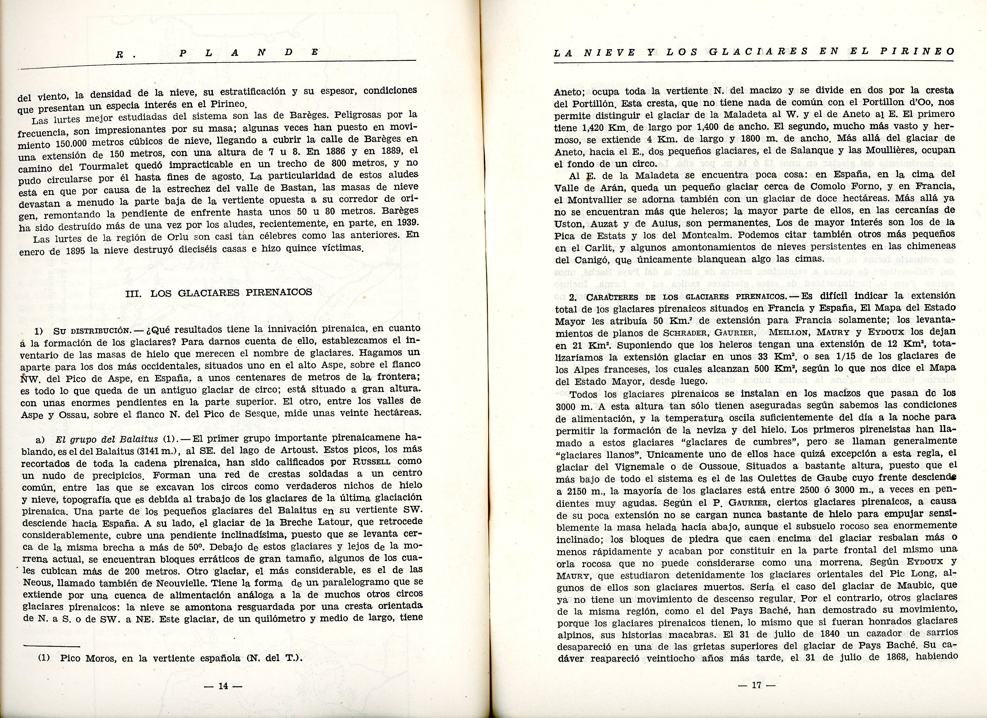 La nieve y los glaciares en el Pirineo - Miniatura 2