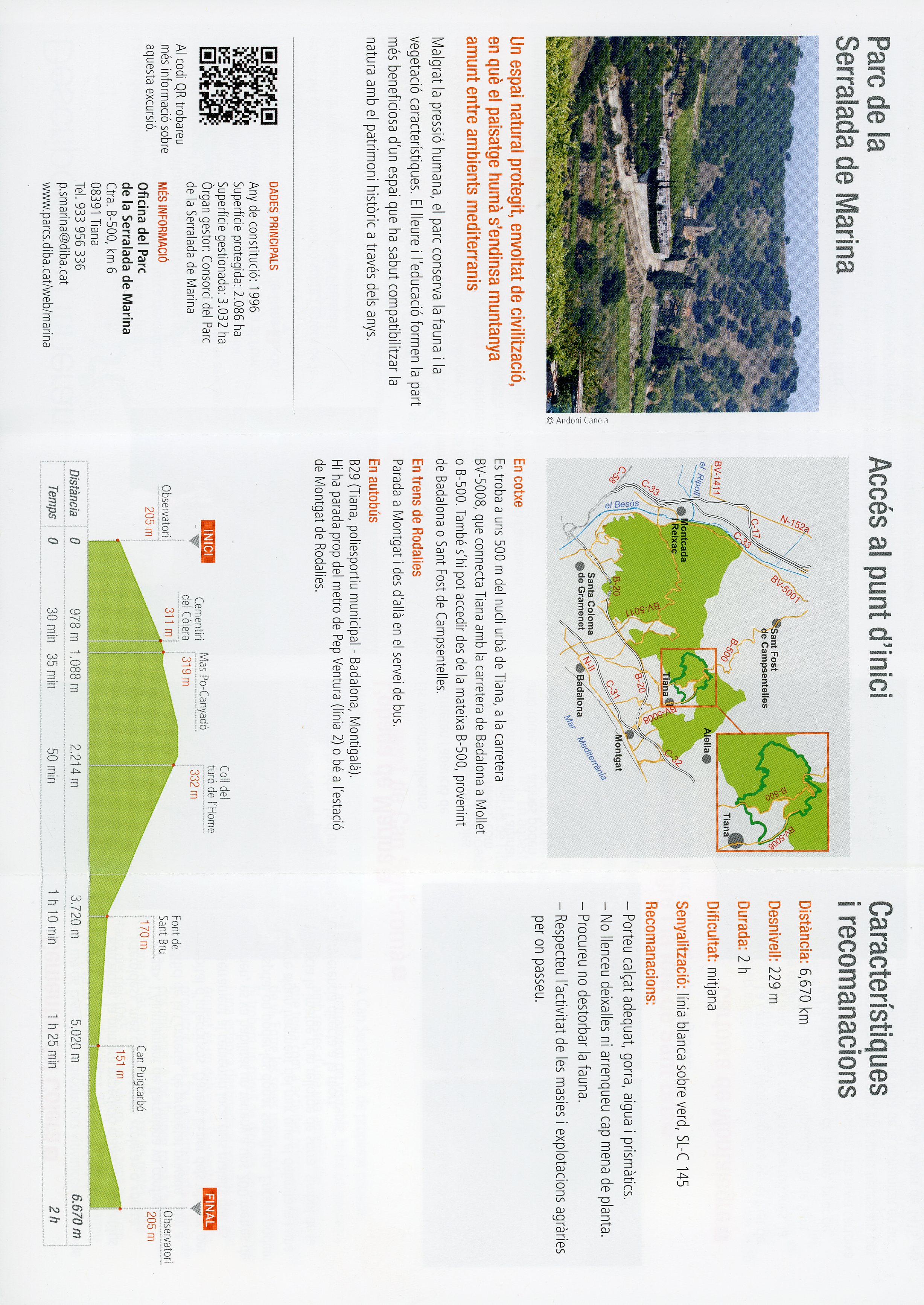 vall de Montalegre, La : Descobrim l'entorn de Tiana (2) : SL-C 145 - Miniatura 2