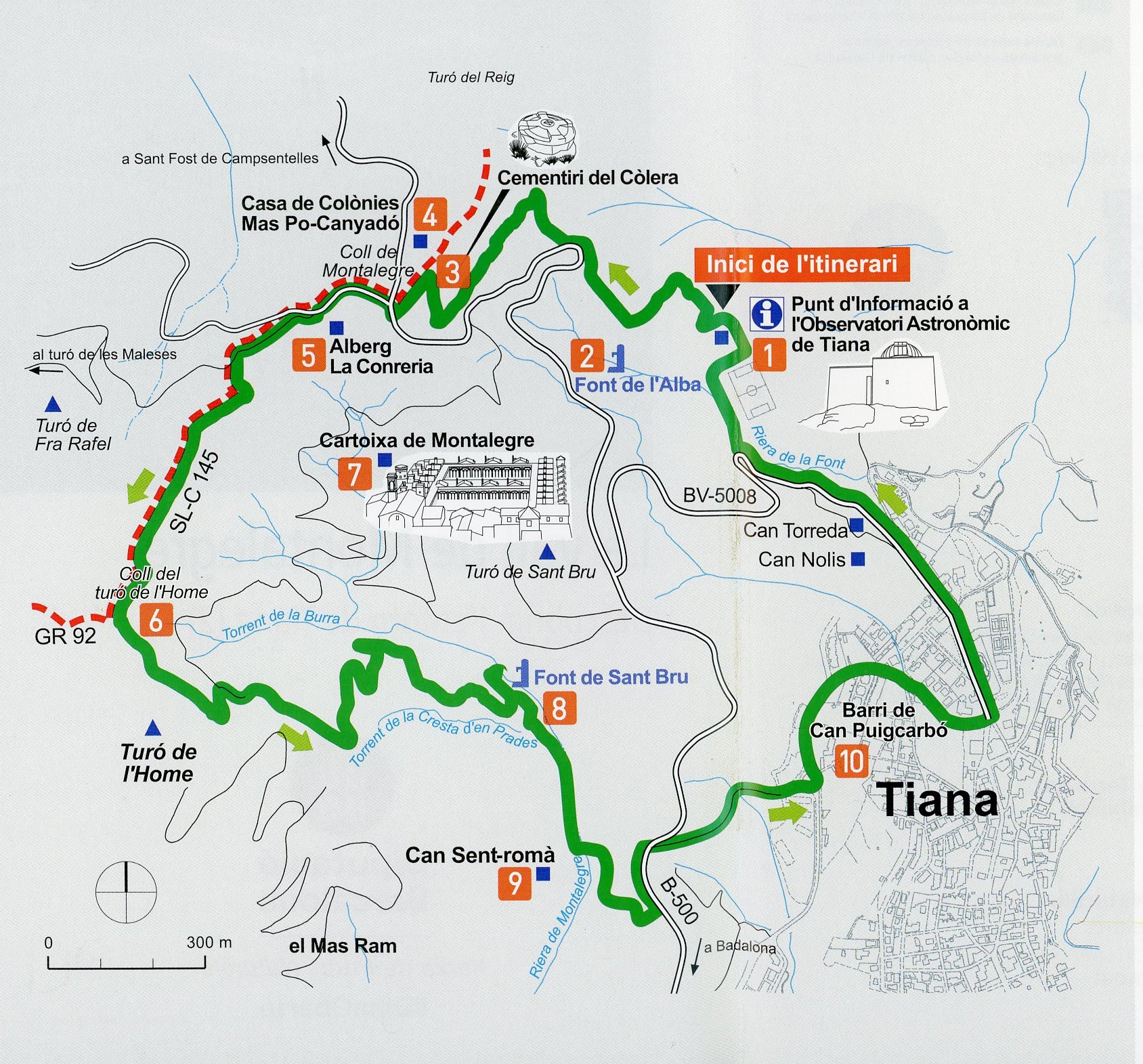 vall de Montalegre, La : Descobrim l'entorn de Tiana (2) : SL-C 145 - Miniatura 3
