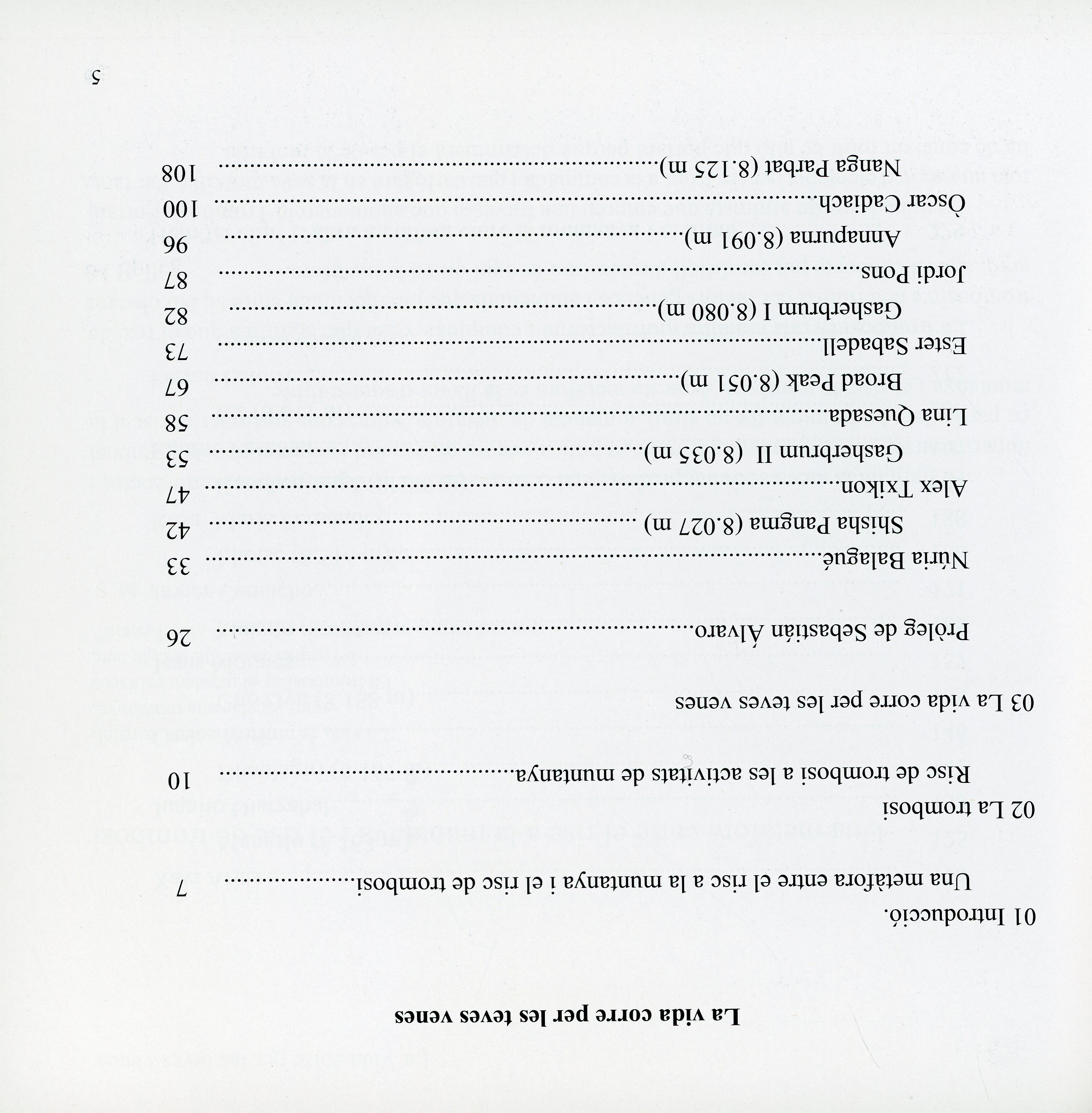 vida corre per les venes, La : Catorze vuitmils - Miniatura 2