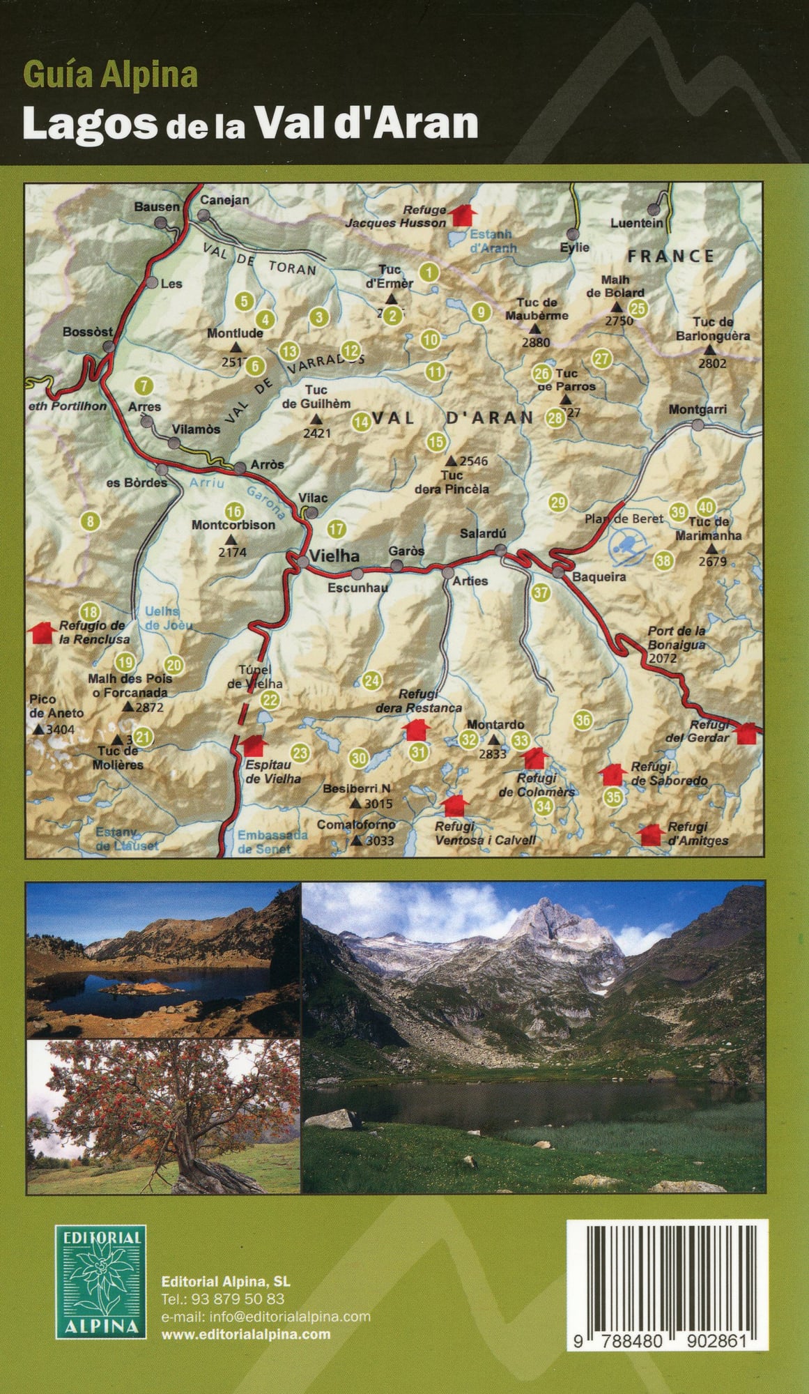 Lagos de la Val d'Aran Guía Alpina 40 Itinerarios. Excursiones y ascensiones - Miniatura 4