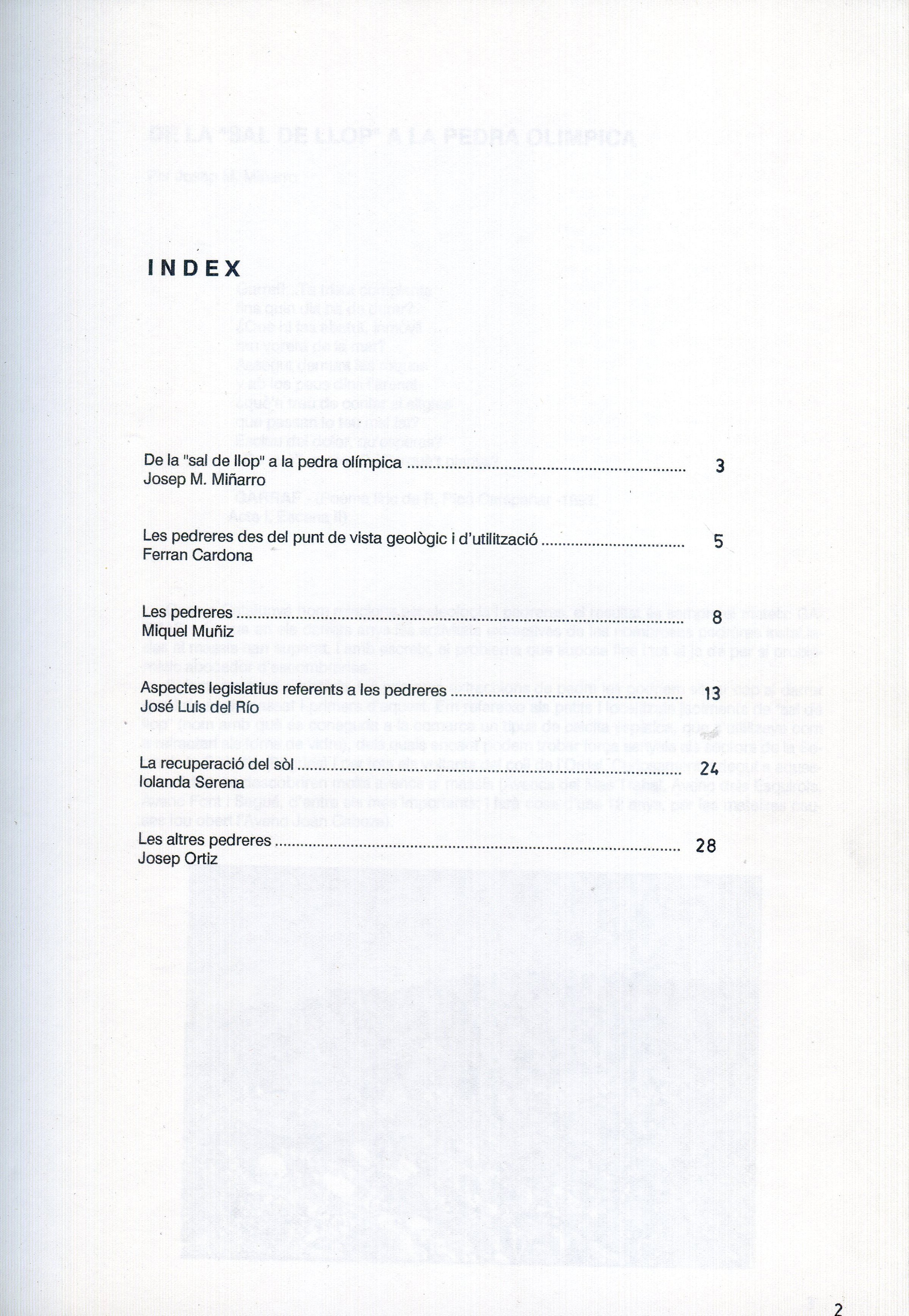 pedreres, Les : Una agressió al medi subterrani, monografies del C P C E 2 - Miniatura 2