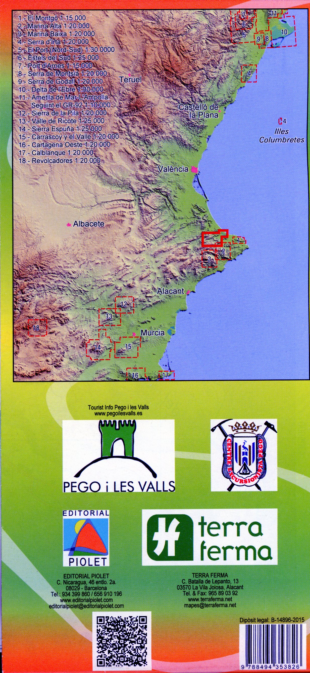 Valls de la Marina Alta, Les : Parc Natural de la Marjal de Pego - Oliva - Miniatura 2