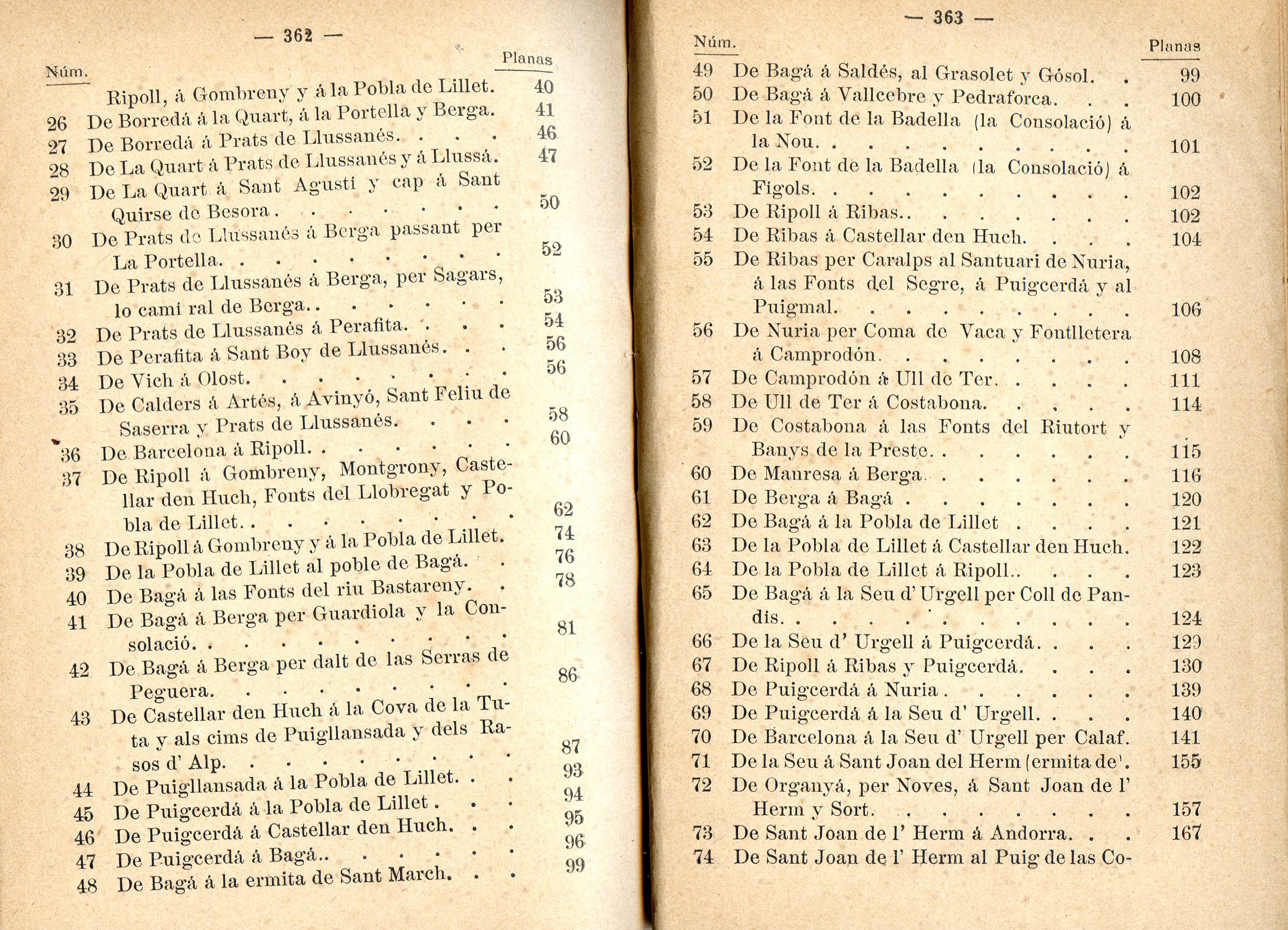 Guia-itineraria de las regions del Llussanés , Pyrineus, Cerdanya, Serras de Cadí y Andorra ó sía de las concas de las Fonts del Bastareny y del Llobregat, á las del Segre y a las del Ter y Riutort, amb la ressenya geográfich-histórica de la rep d'Andorra - Miniatura 4