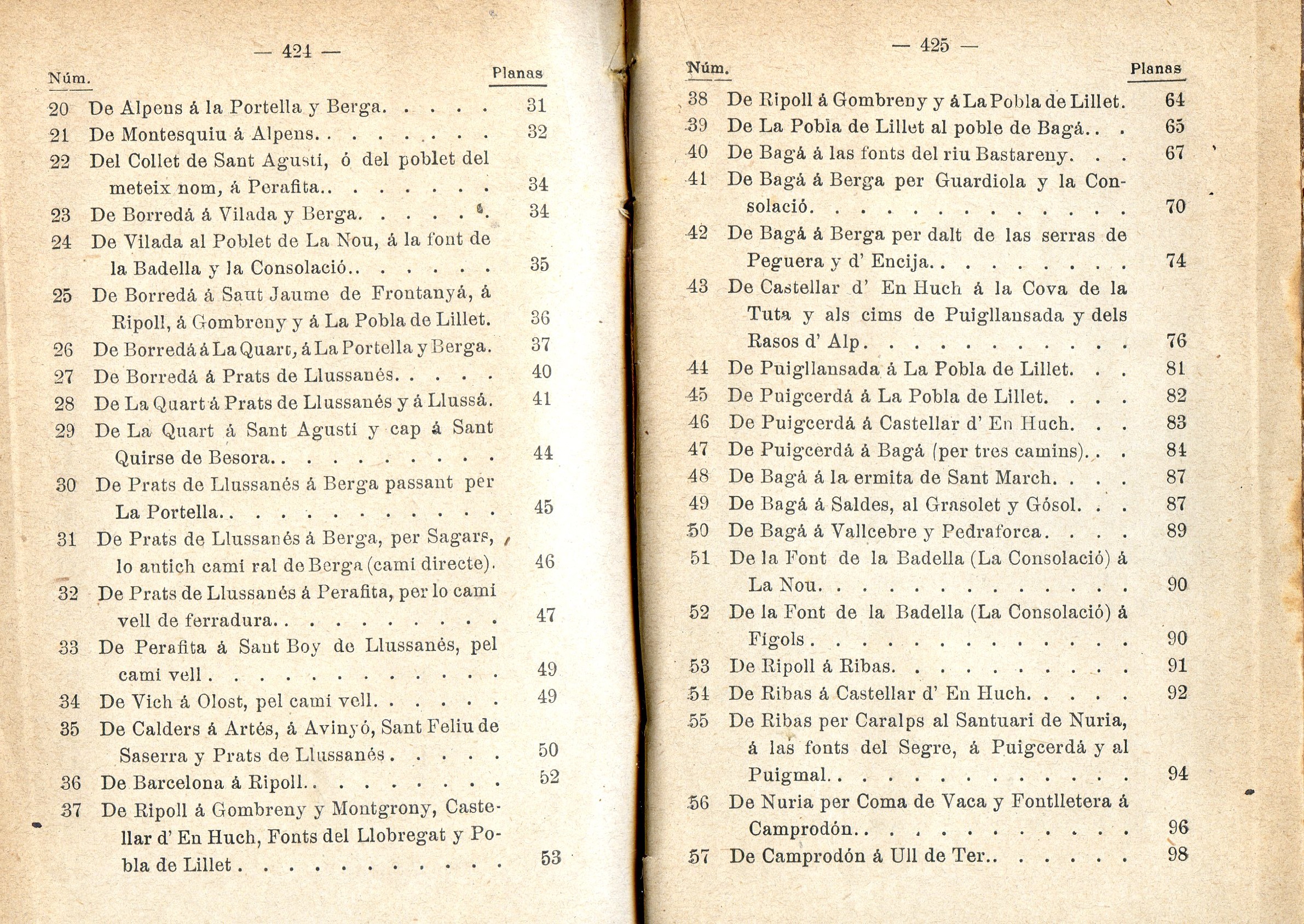 Guia-itineraria de las regions del Llussanés , Pyrineus, Cerdanya, Serras de Cadí y Andorra ó sía de las concas de las Fonts del Bastareny y del Llobregat, á las del Segre y a las del Ter y Riutort, amb la ressenya geográfich-histórica de la república d'A - Miniatura 4