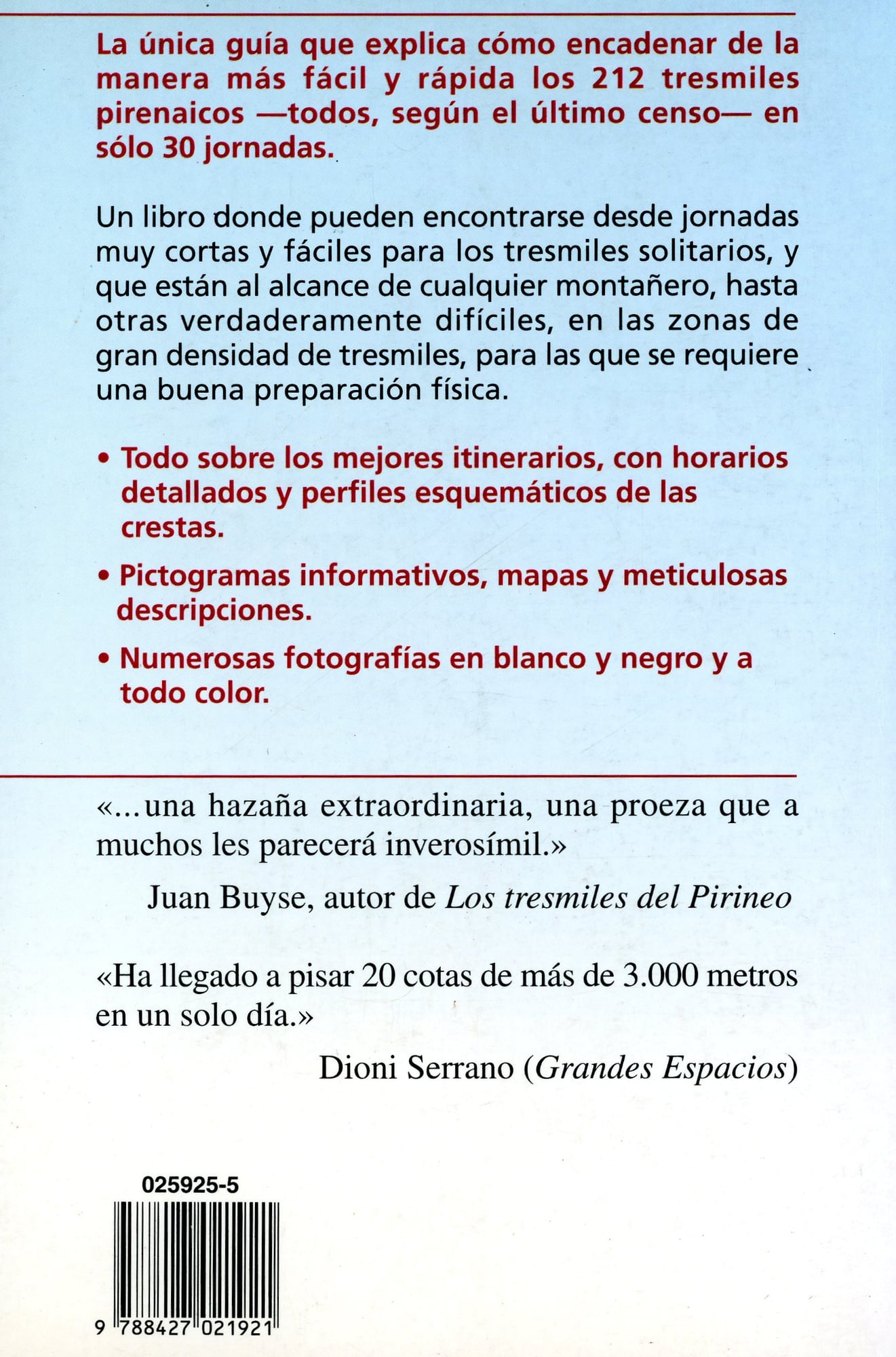 Pirineos : Los tresmiles en 30 jornadas - Guia para encadenar todas las cimas - Miniatura 4