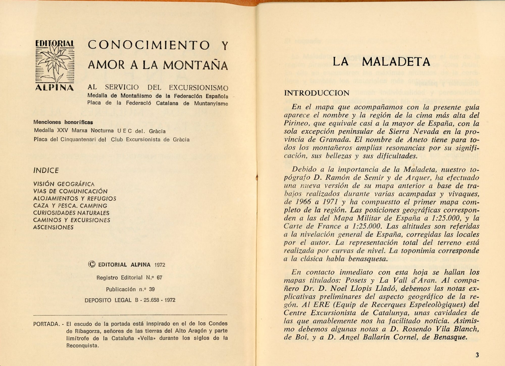 Maladeto Aneto : La Picada - Mulleres - Alba - Els Tatats - Vallhiverna - Serra Negra : Baños de Benasque - La Renclusa - Miniatura 3