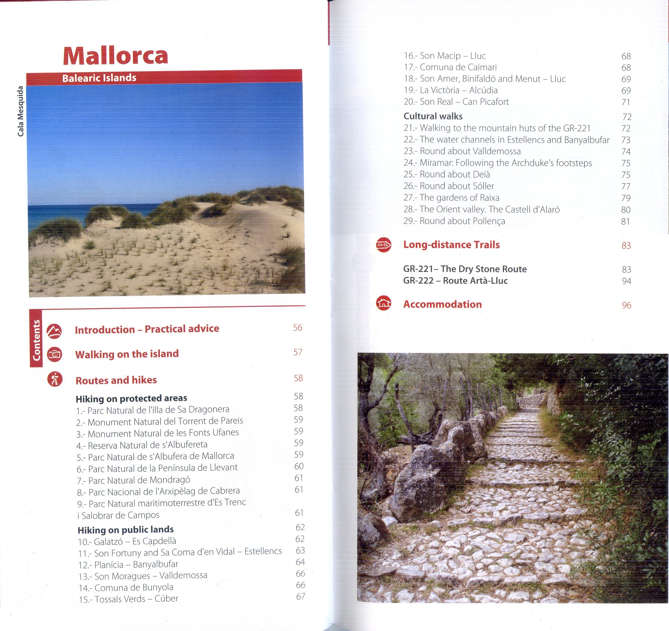 Mallorca : 60 einfache Wanderungen / 60easy hikes : GR 221 Trockenmauerroute Dry Stone Route : GR 222 Serra de Tramuntana - Llevant · Formentor · Sa Dragonera · Son Real · Planícia · Cap des Pinar - Miniatura 4