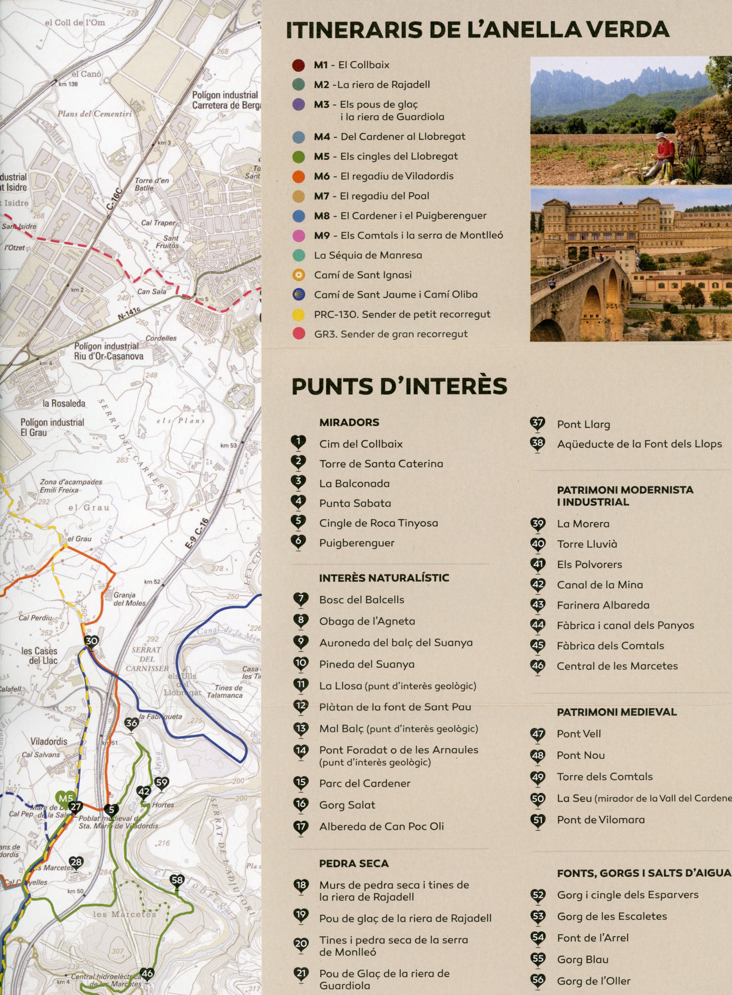 Itineraris de l'Anella Verda : Manresa - Miniatura 2
