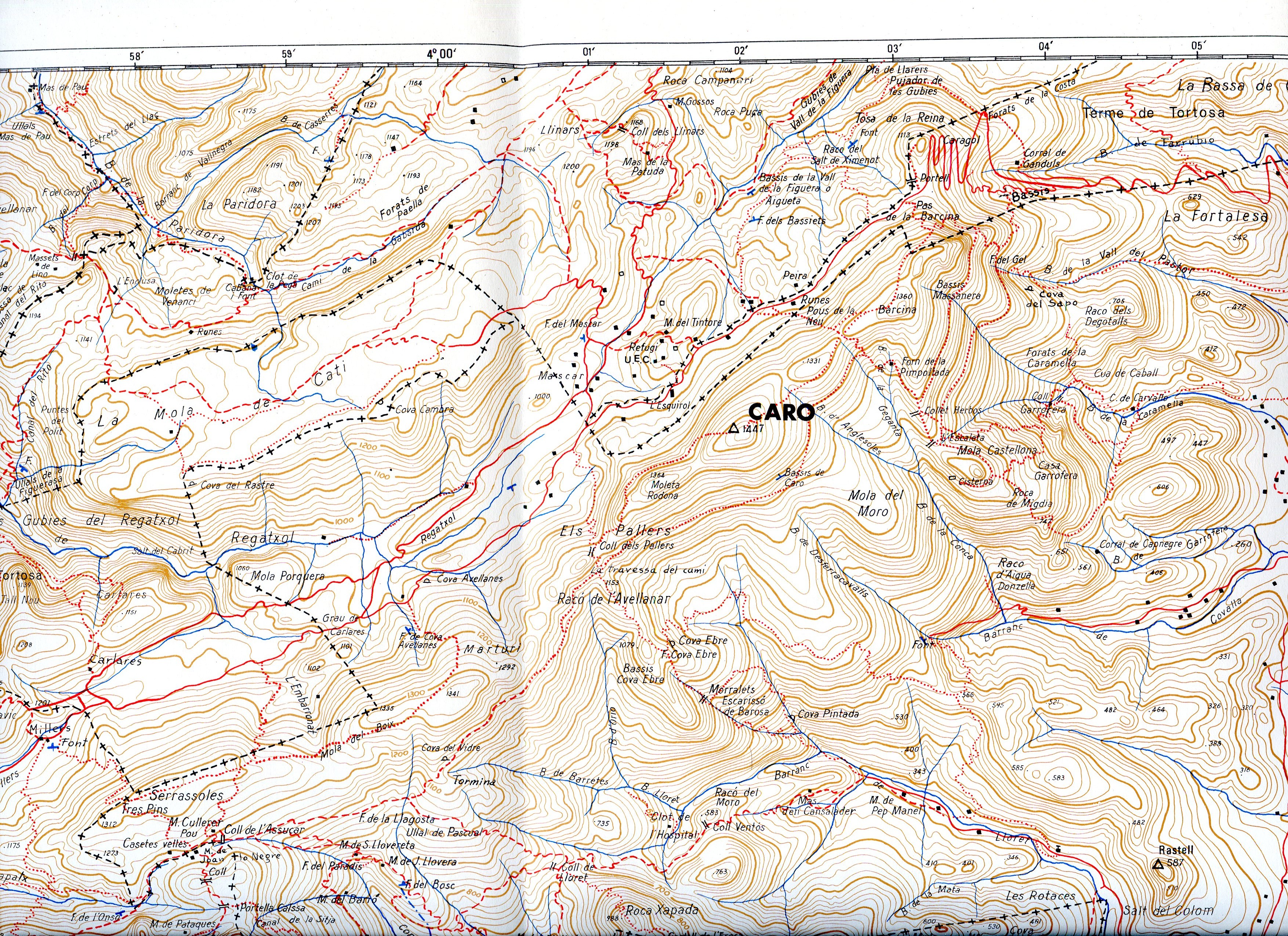 Guia itineraria dels Ports : Baix Ebre, Matarranya, Montsià i Terra Alta : mapa excursionista - Miniatura 4