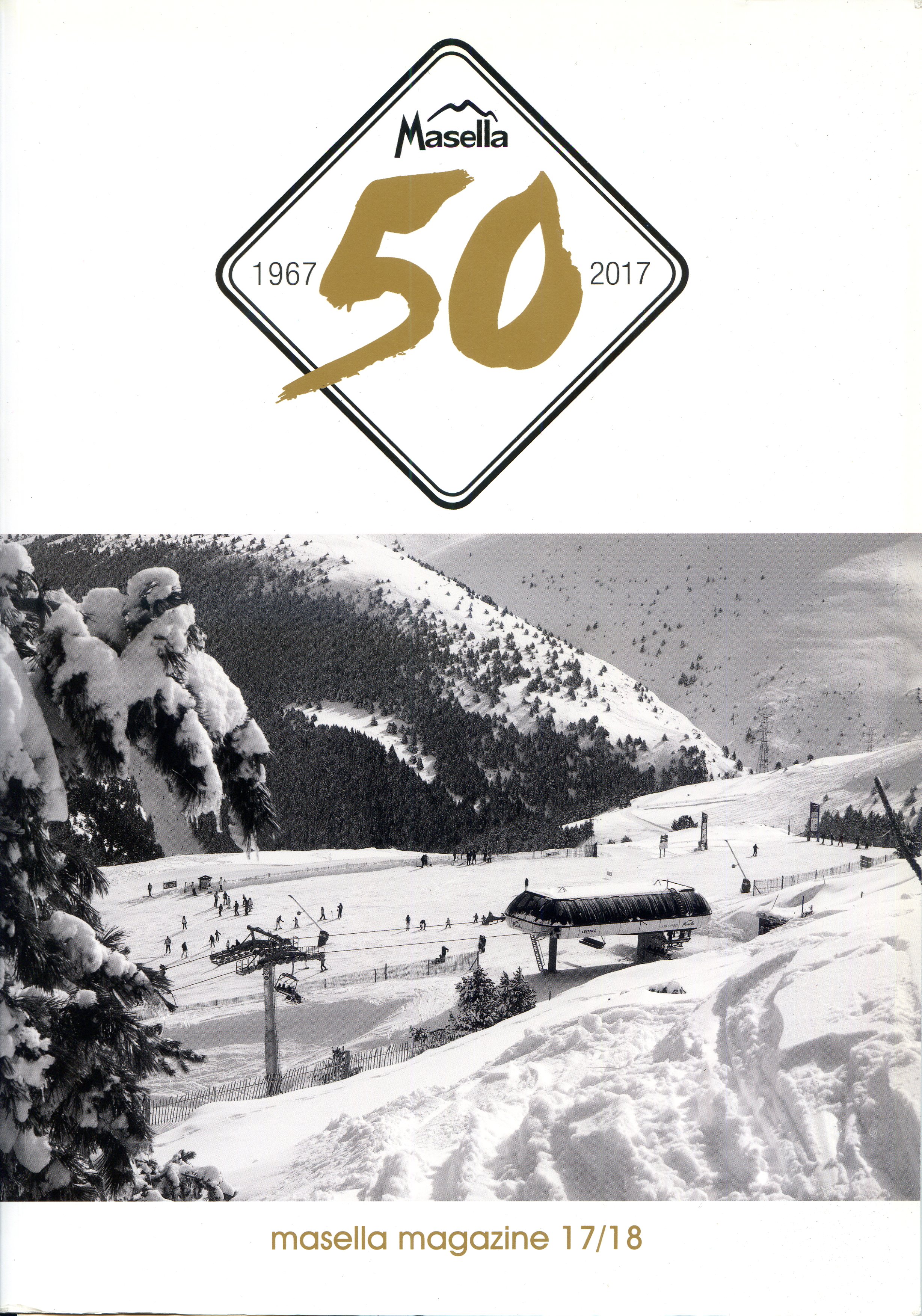 Masella 50 : 1967-2017 : masella magazine 17/18 - Portada