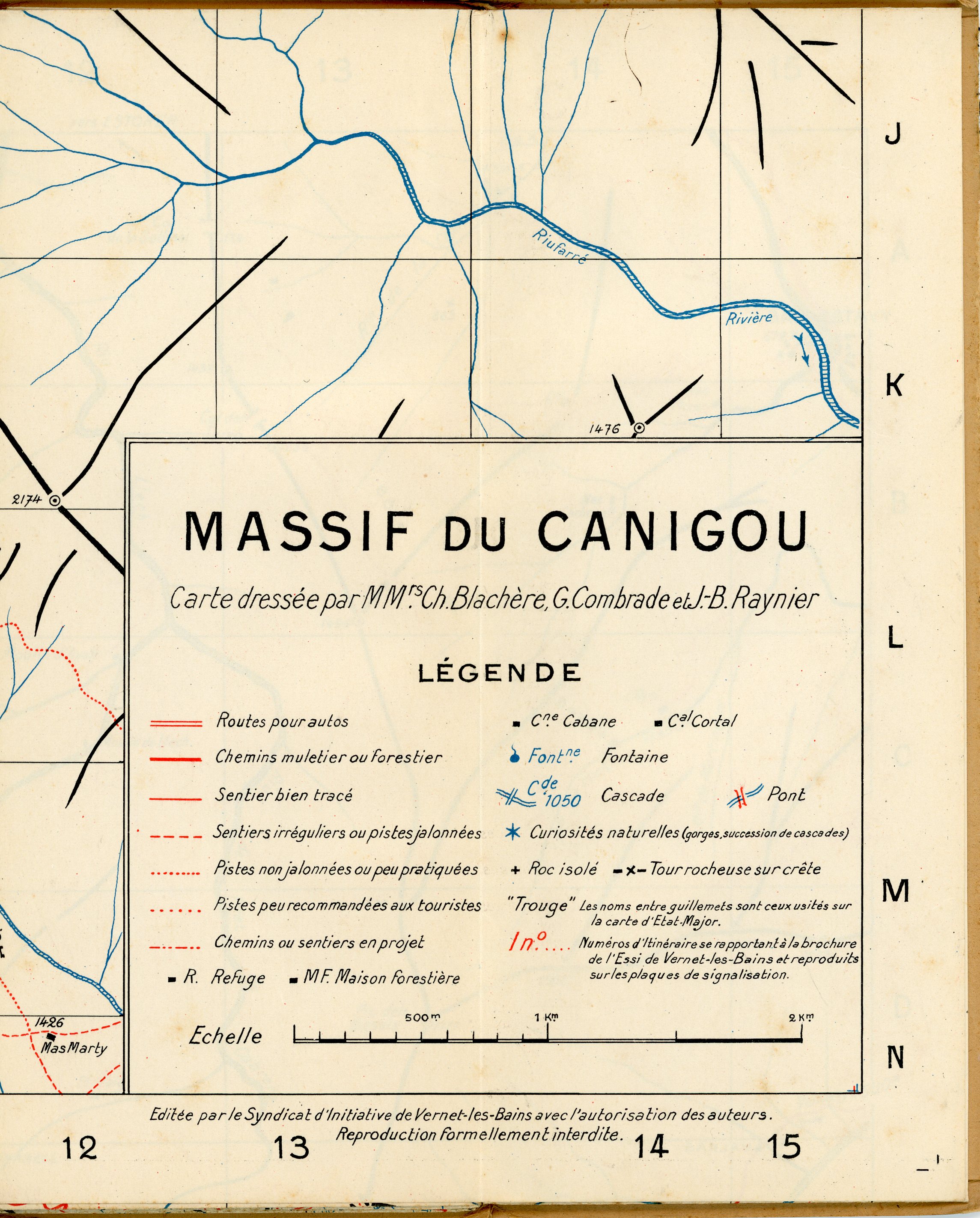 Carte Touristique du Massif du Canigou - Miniatura 3