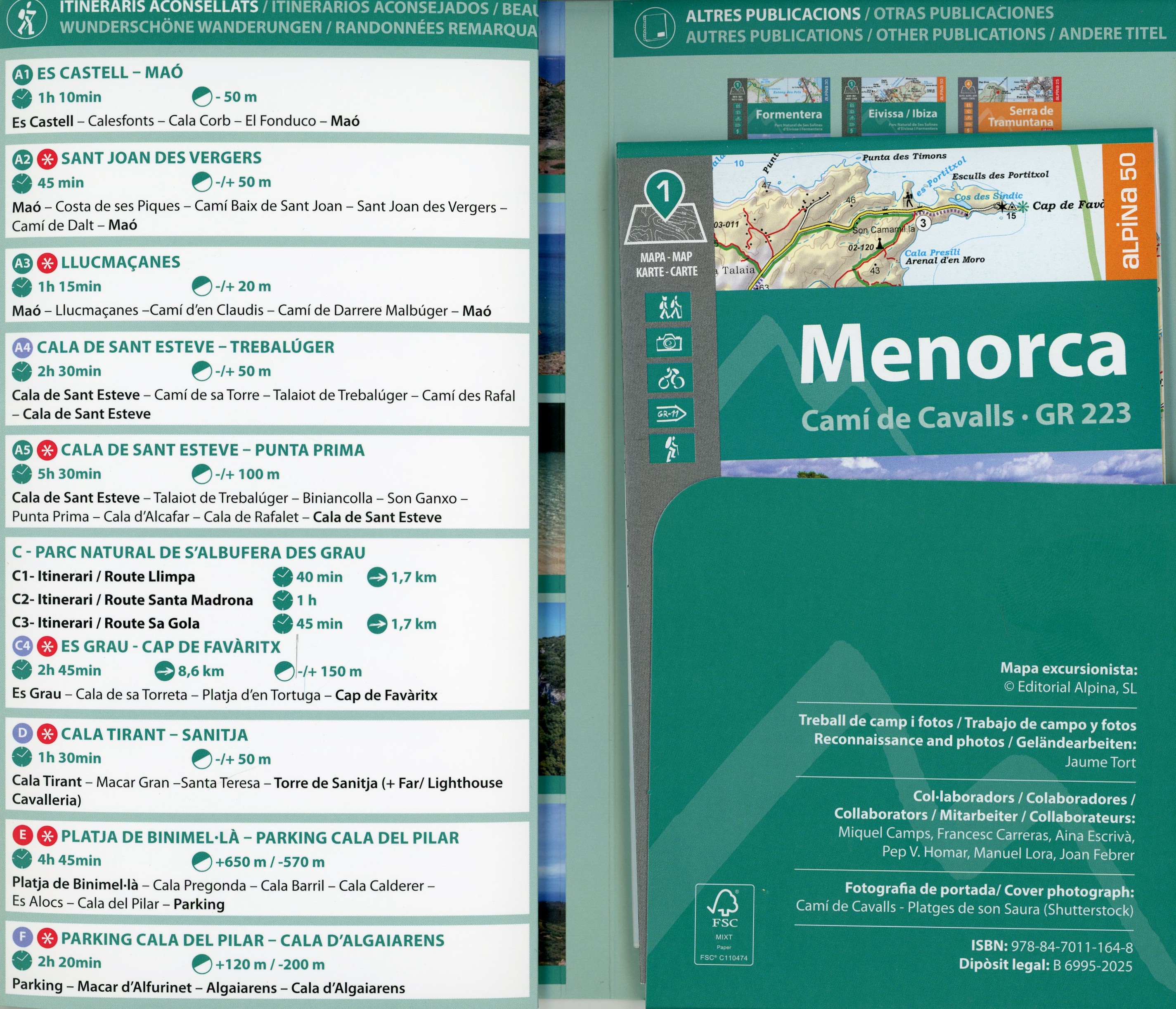 Menorca : Camí de Cavalls · GR 223 - Miniatura 2