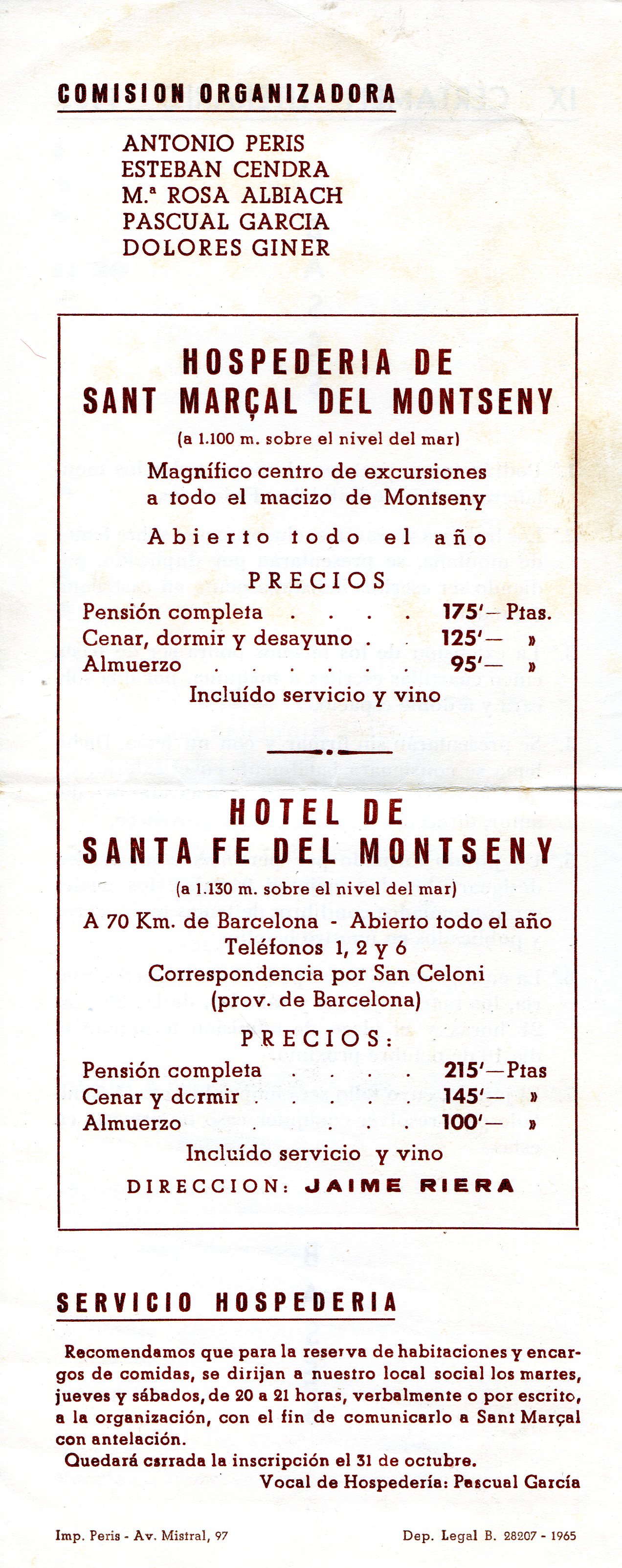 Misa en memoria de todos los excursionistas fallecidos en accidentes de montaña - Miniatura 3