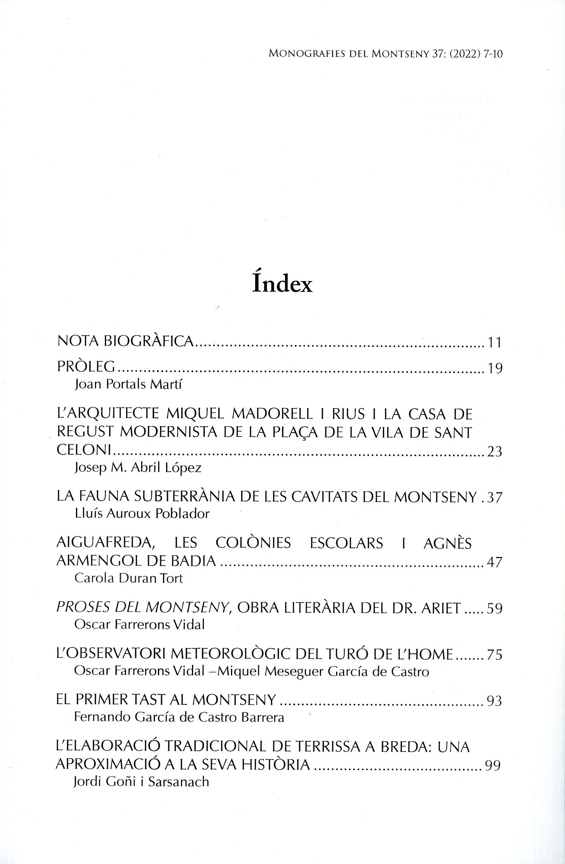 Monografies del Montseny / 37 - Miniatura 2