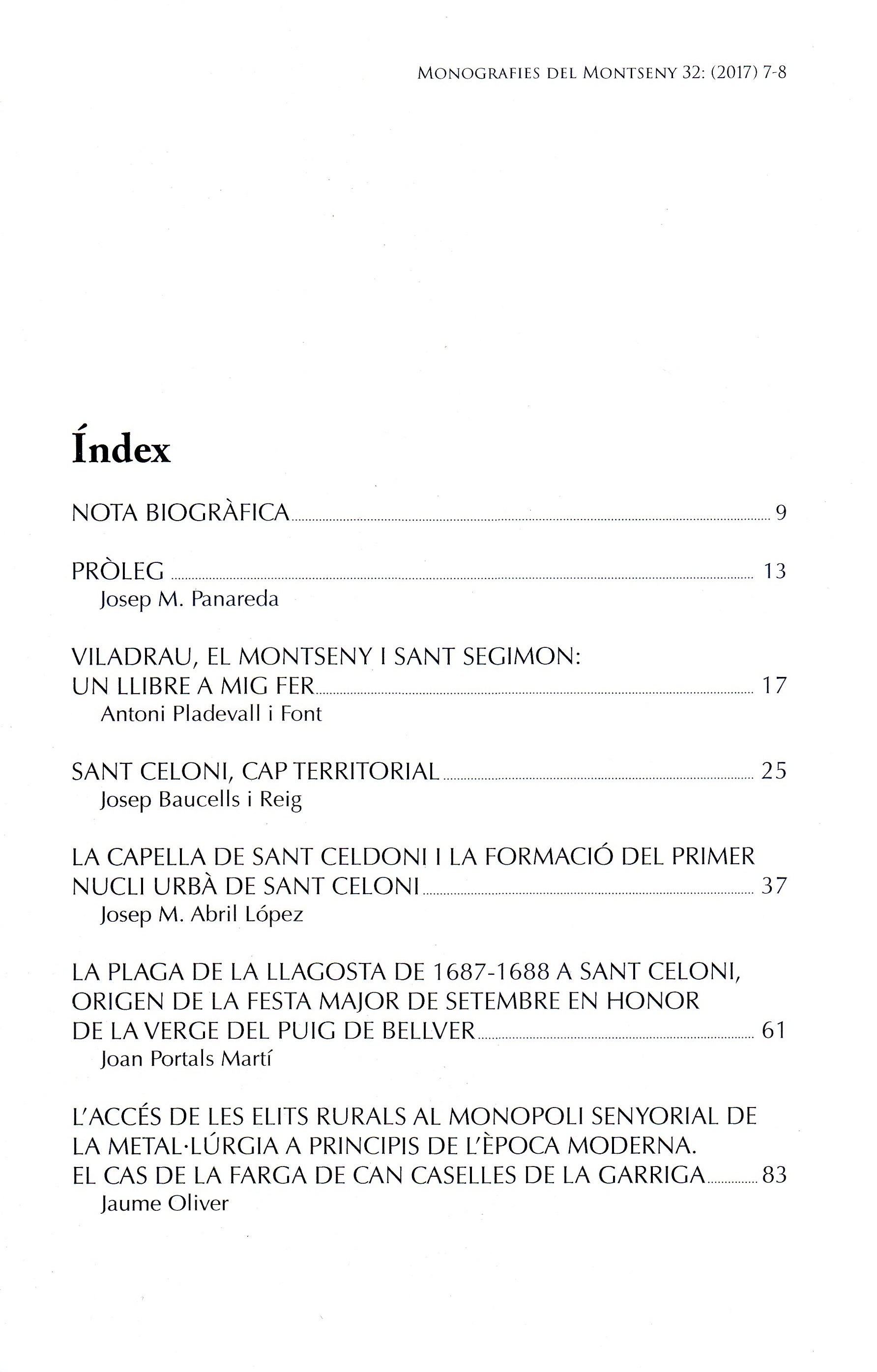 Monografies del Montseny / 32 - Miniatura 3