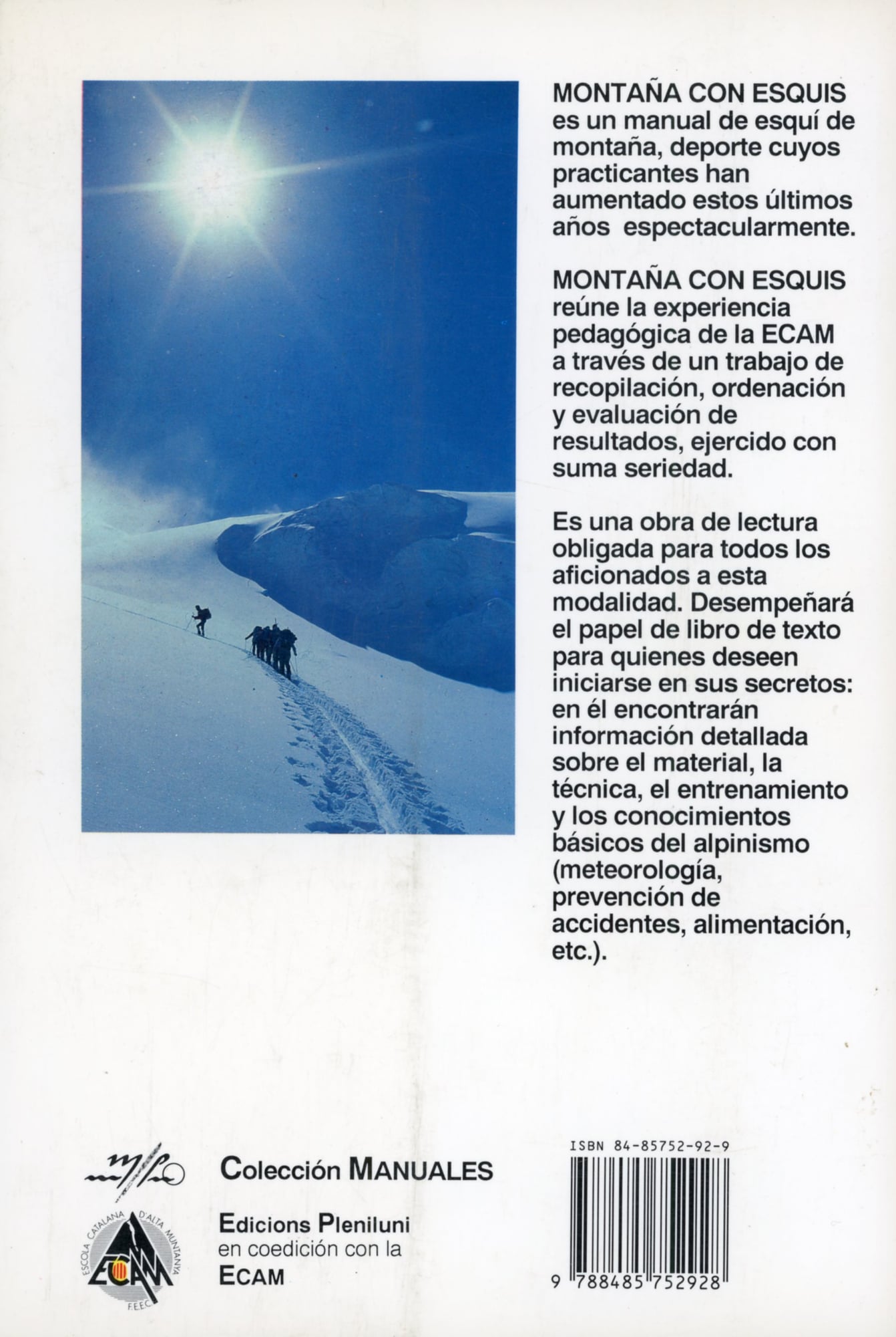 Montaña con esquís - Miniatura 3