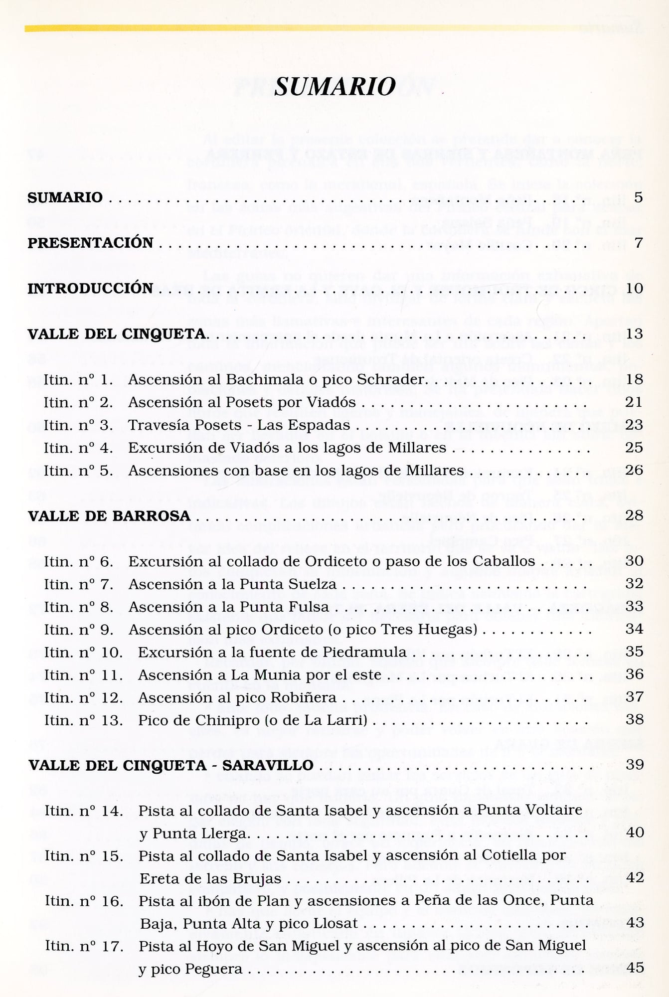 Montañas del Sobrarbe y Bigorre : Aragón y Francia Barosa,Cinqueta,Tromouse, Midi de Bigorre, Néovielle, Turbón y Guara 36 itinerarios - Miniatura 2