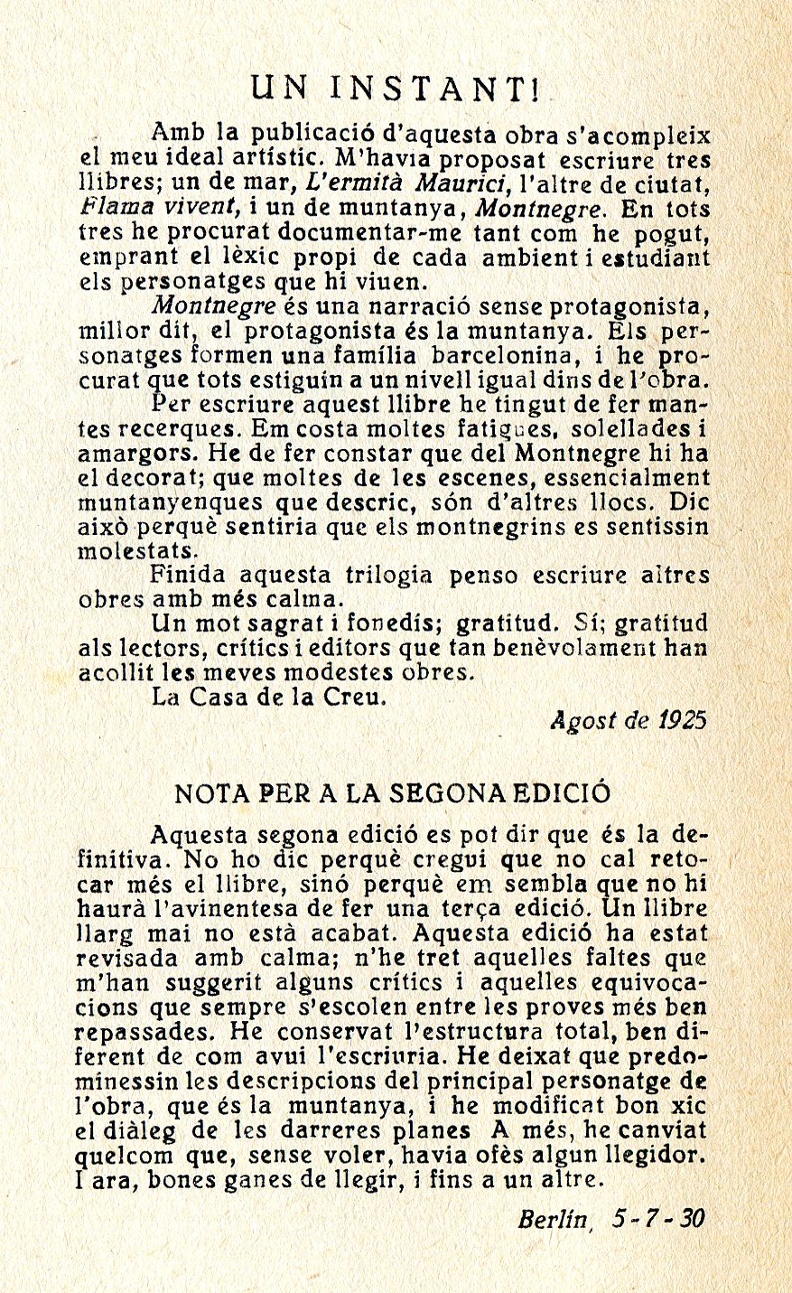 Montnegre : Novel·la de muntanya - Miniatura 2