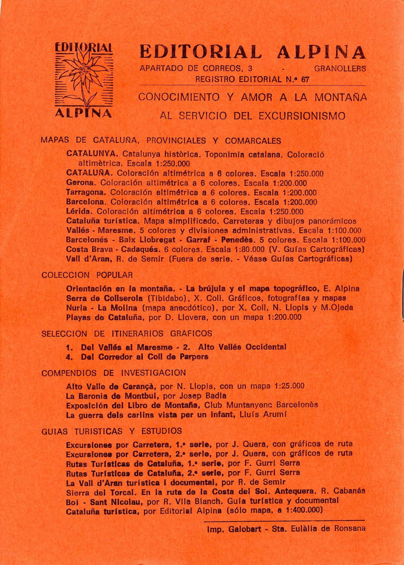 Montseny, El : La Calma - Maragalls - Agudes - Turó de l'Home - Tordera : Santa Fe - Sant Marçal - Viladrau - Arbúcies - Sant Celoni - Seva - Miniatura 6