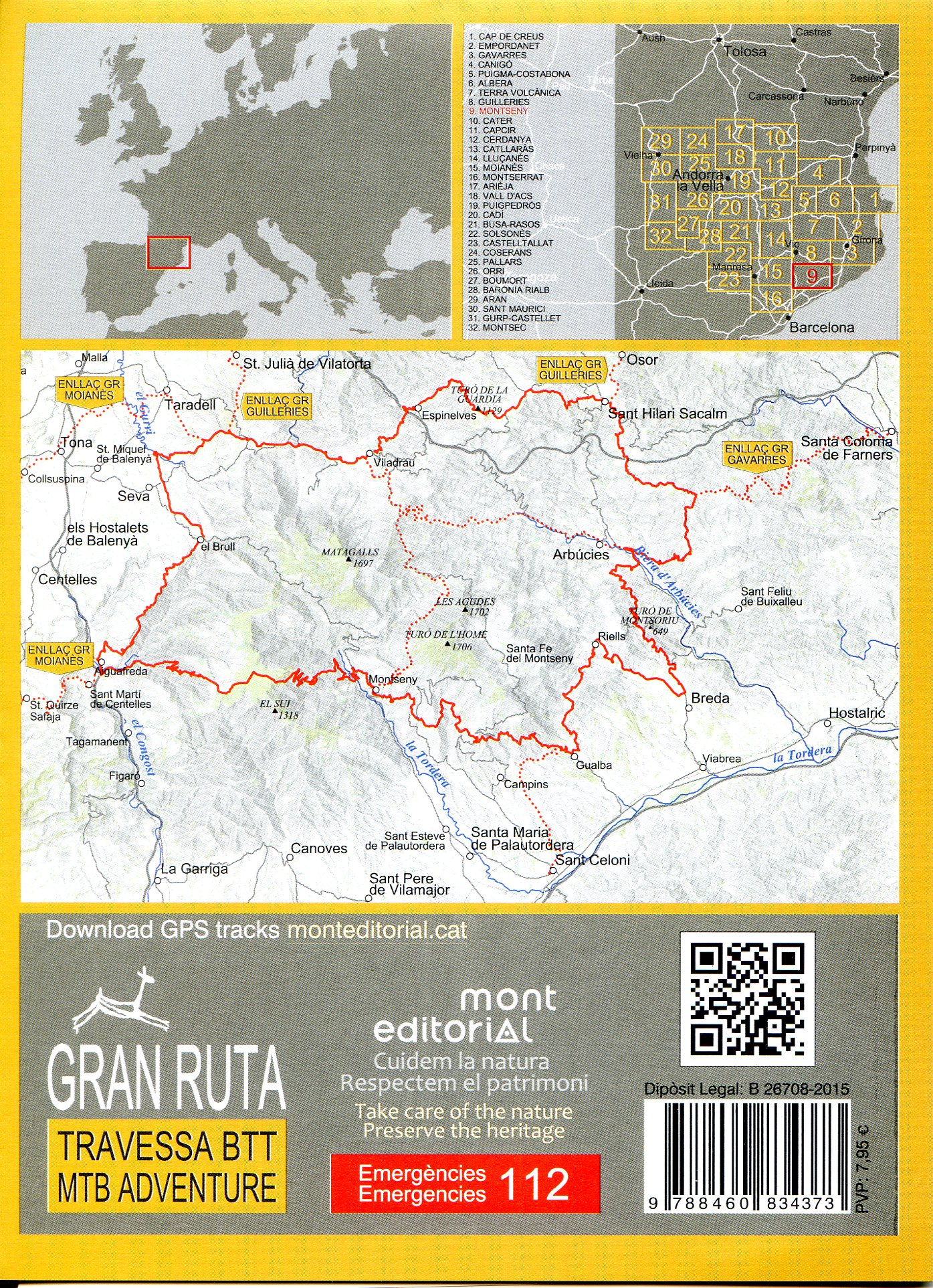Gran ruta Montseny BTT : Volta ple massís del Montseny i el seu entorn natural - Miniatura 2