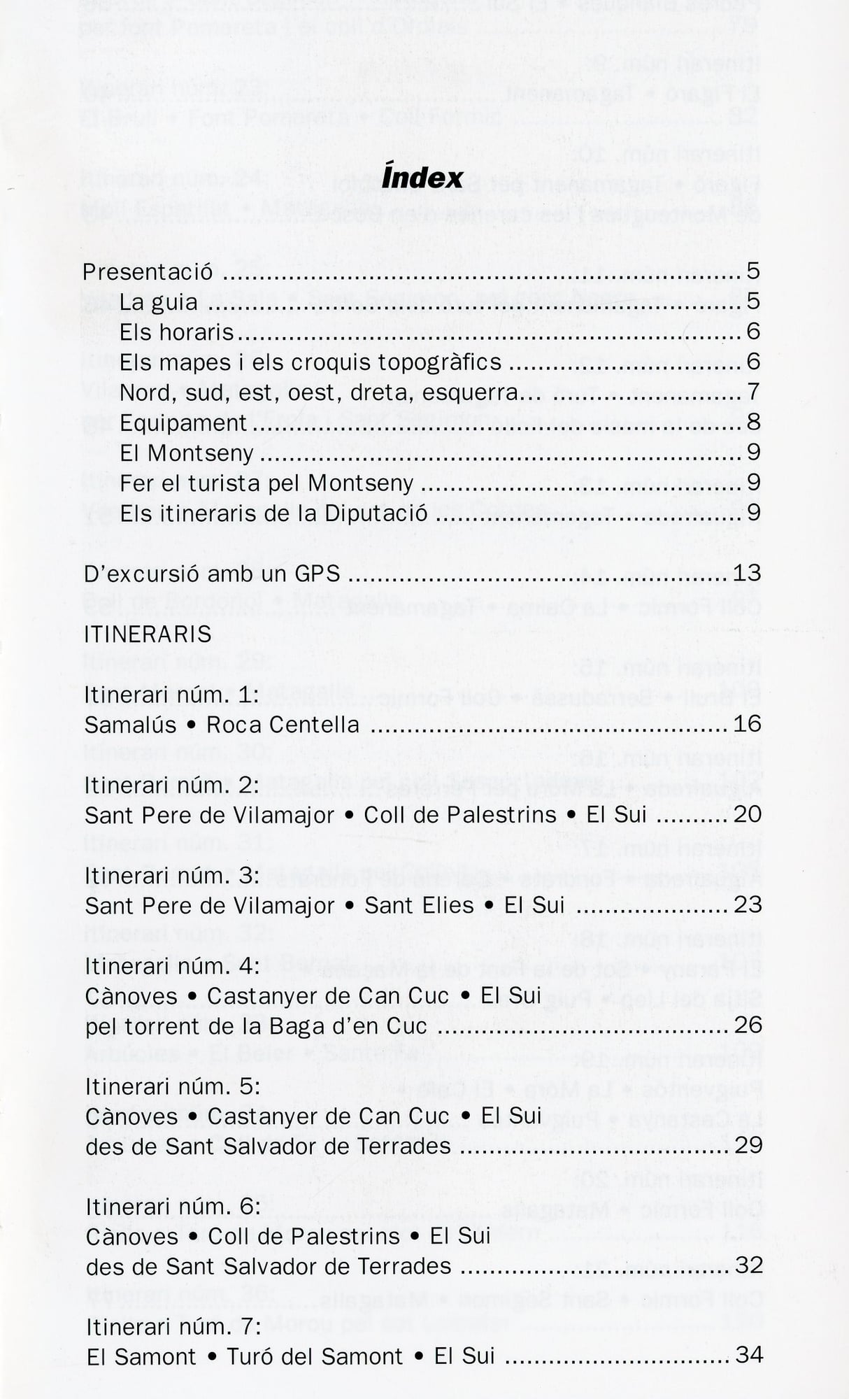 Montseny, El : 50 itineraris a peu - Miniatura 2