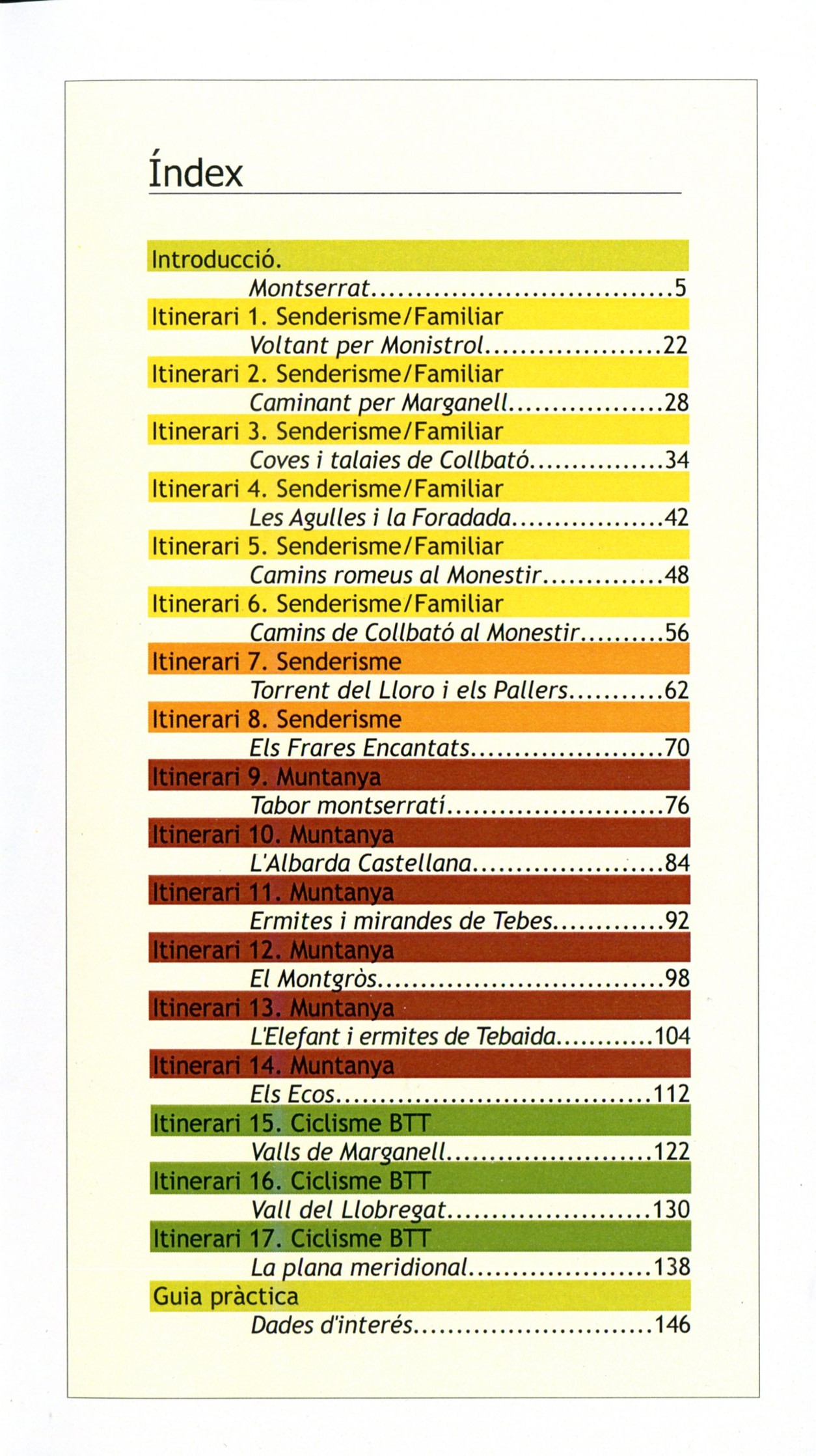 Montserrat : 17 itineraris a peu i amb bicicleta - Miniatura 2