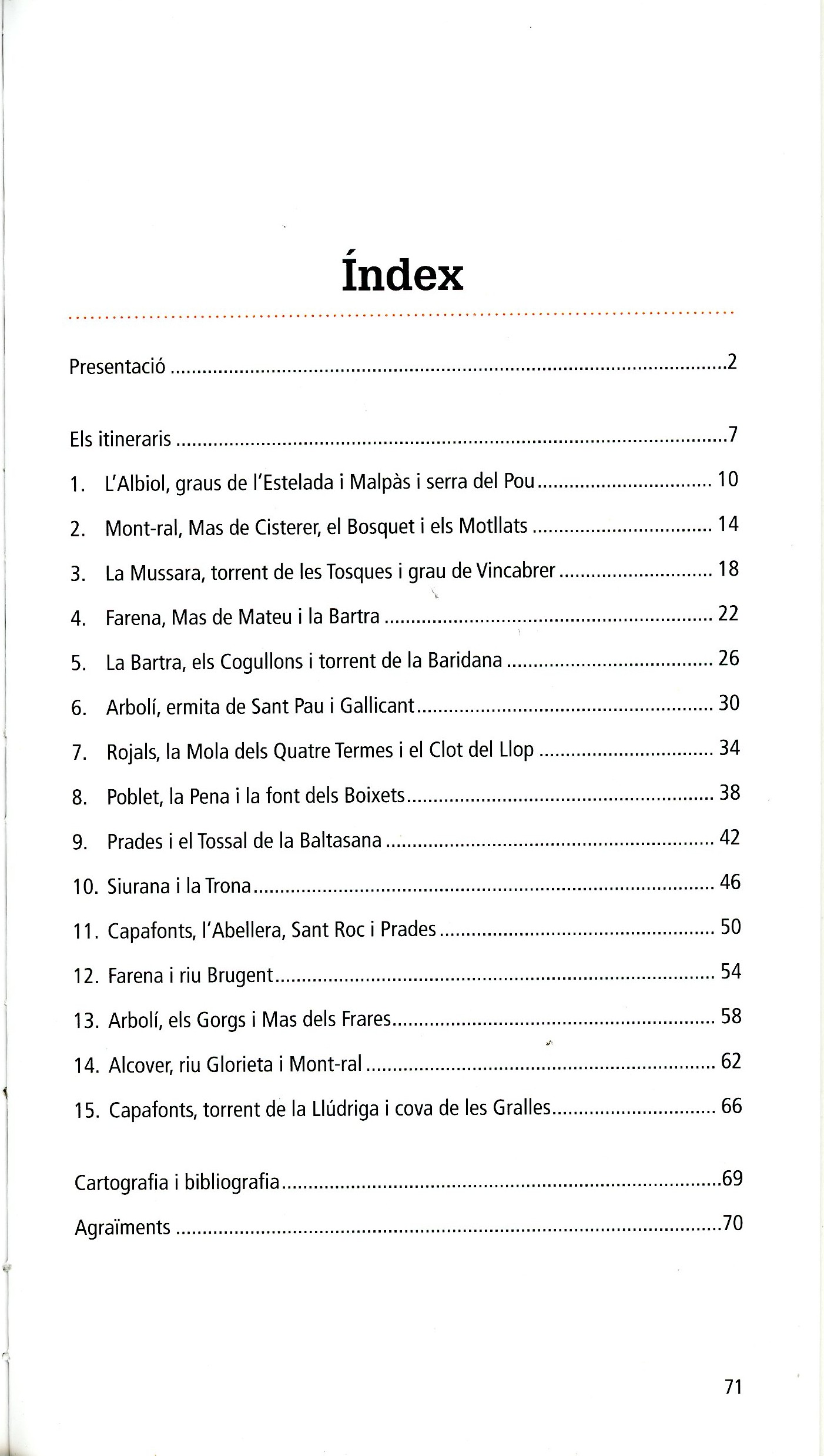 Excursions a peu per les Muntanyes de Prades - Miniatura 2