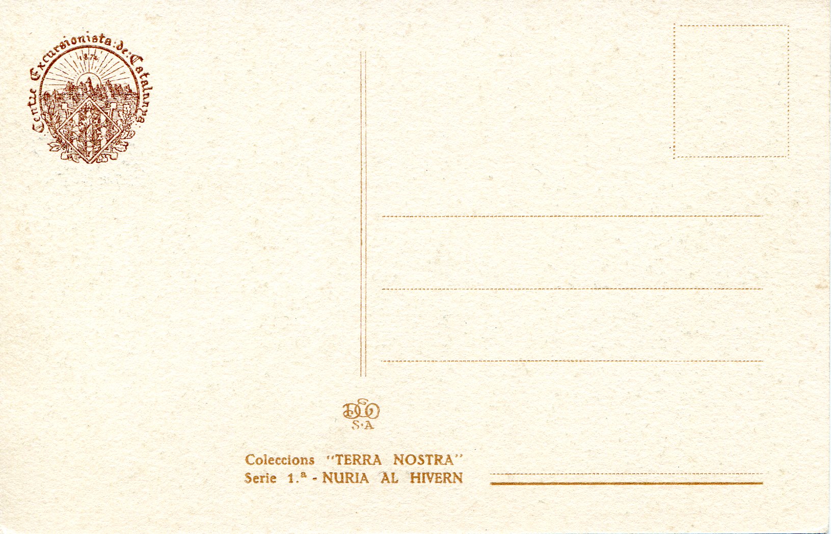 NURIA. - 11. - Pla dels Eugacers. Al fons pic d'Eina (2786 mts.) i vall de Noucreus - Miniatura 2