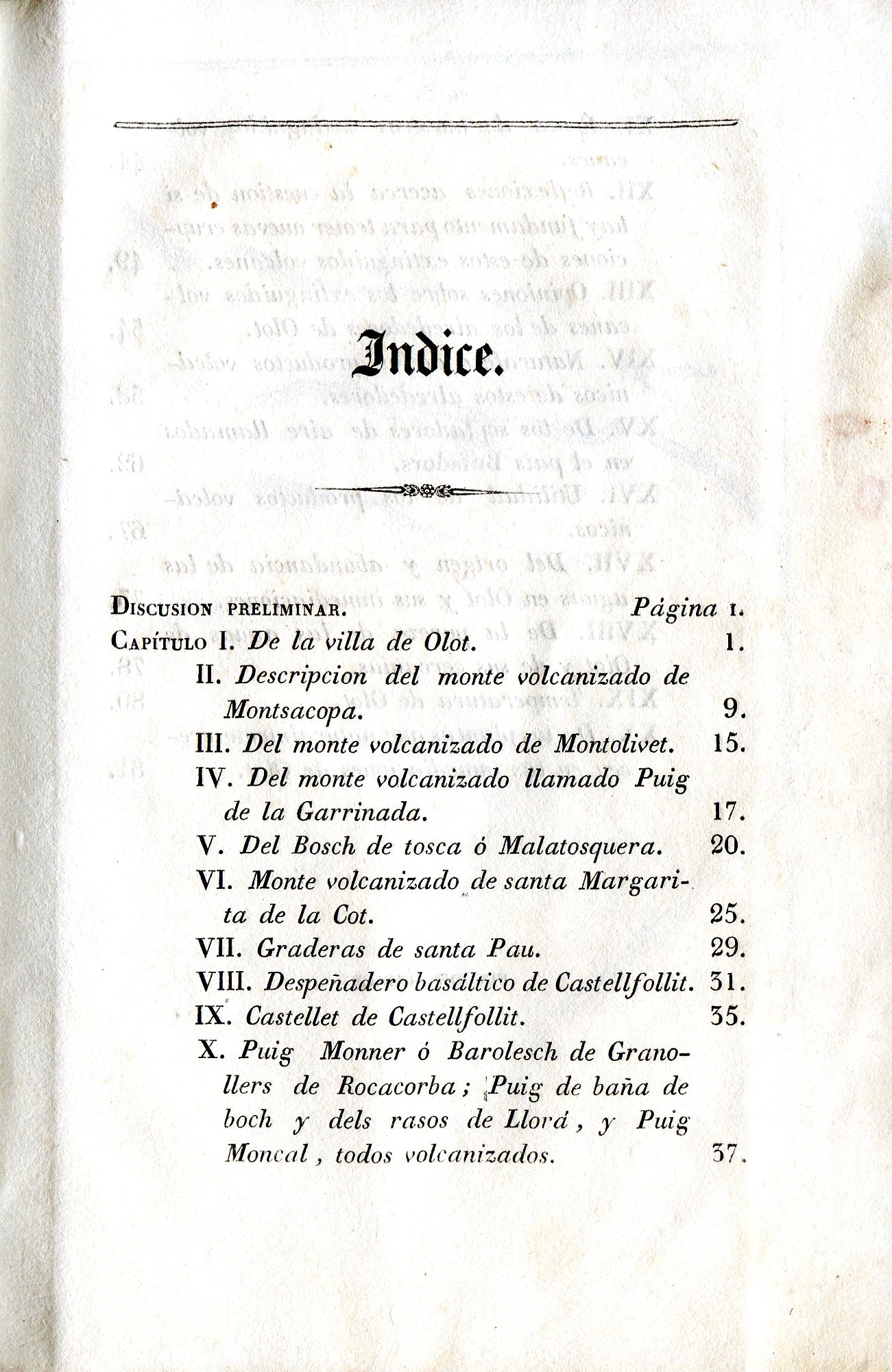 Noticia de los extinguidos volcanes de la villa de Olot y de sus inmediaciones hasta Amer, y de los nuevamente descubiertos, y no publicados, todos en la provincia de Gerona, de la naturaleza de sus productos, y de sus aplicaciones - Miniatura 3