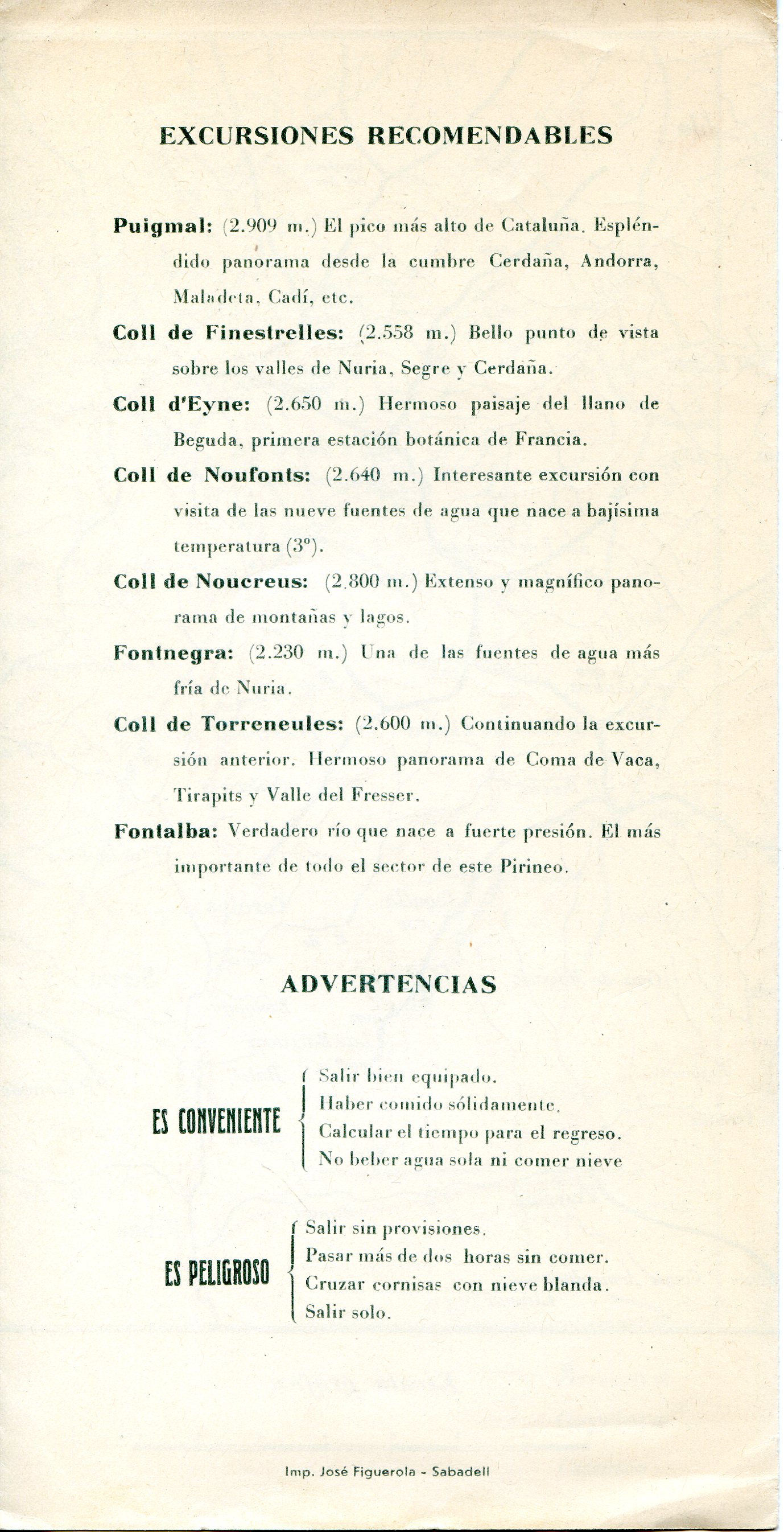 Valle del santuario de Nuria : 2000 metros : Pirineo Oriental - Miniatura 3