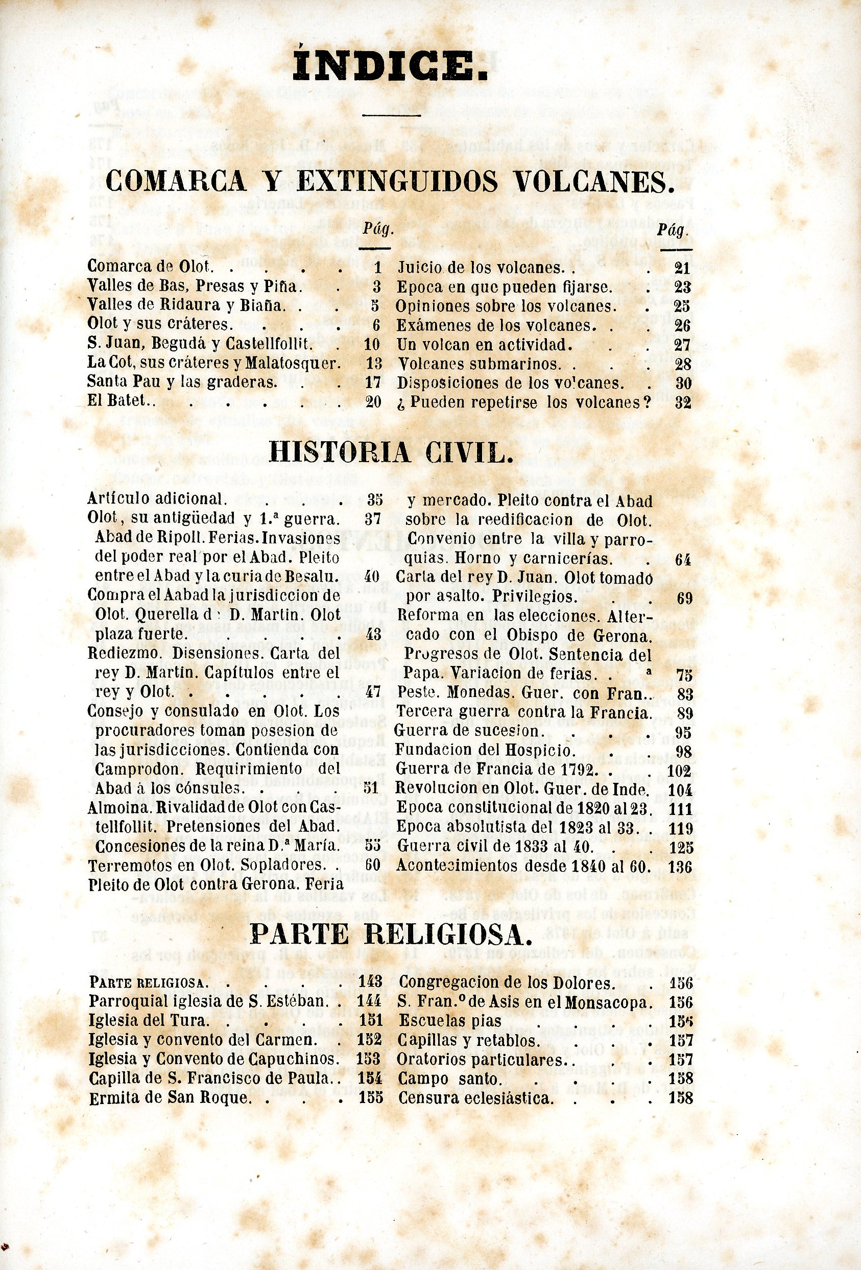 Olot, su comarca, sus extinguidos volcanes, su historia civil, religiosa y local. : Biografias de sus hijos mas notables en letras, armas, etc. - Miniatura 2