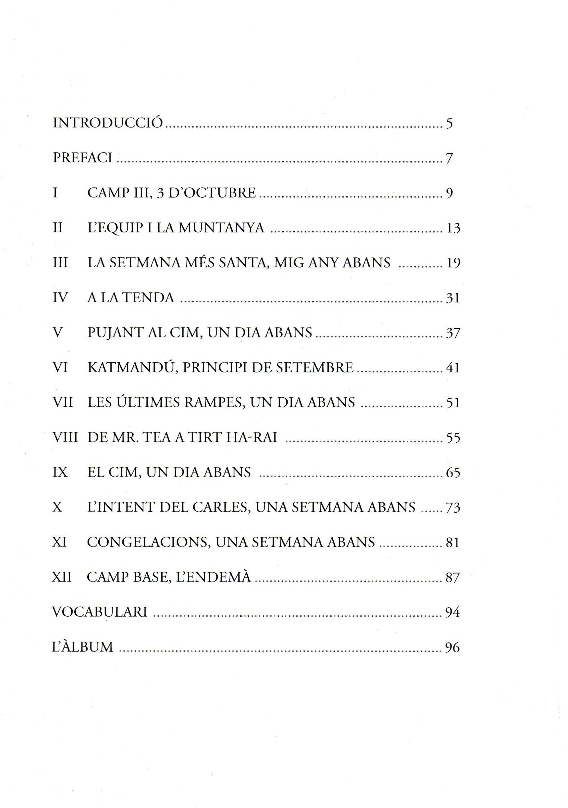 On la terra s'acaba : De Vilanova al Cho Oyu - Miniatura 3